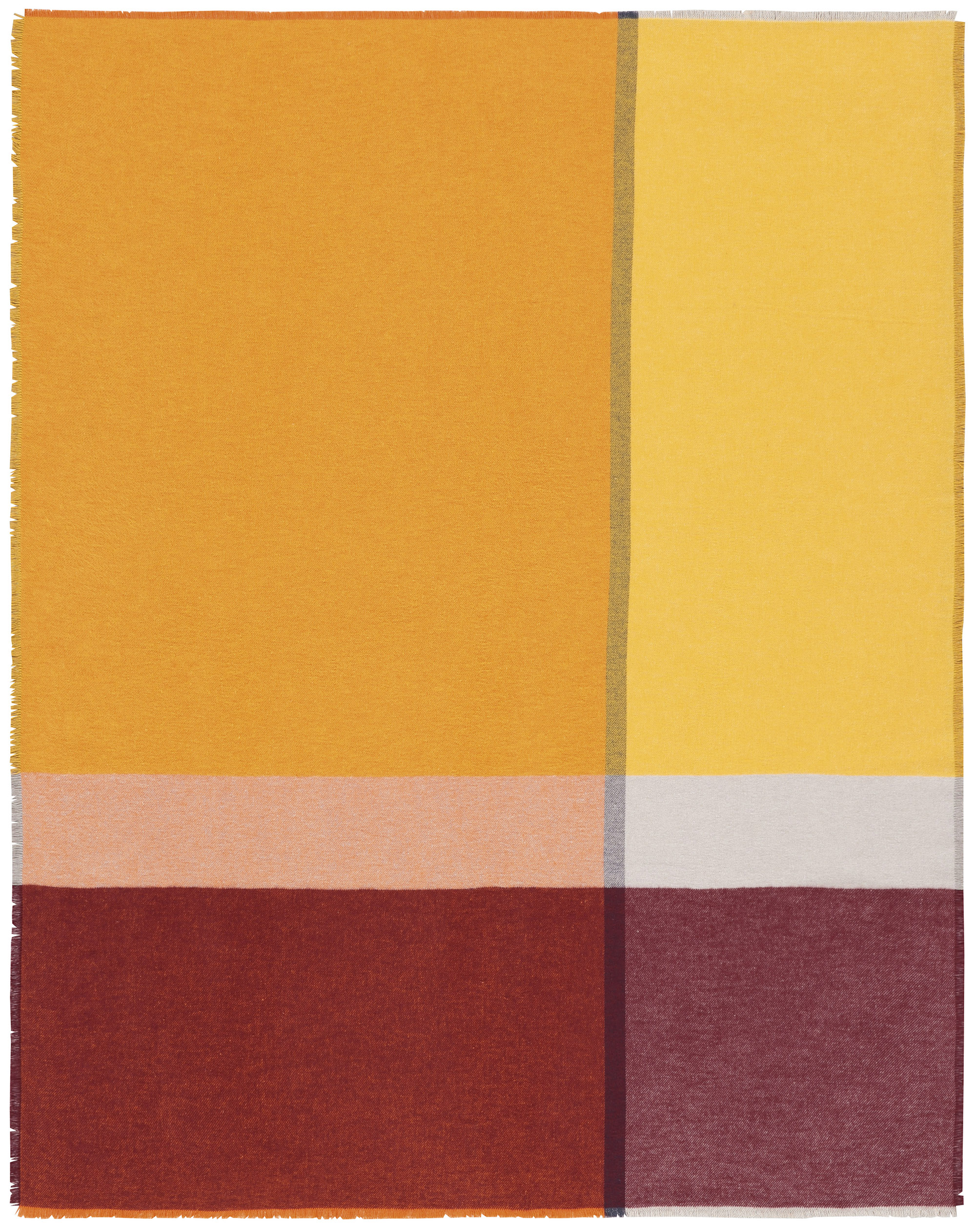 Fransenplaid Great Sunset Freisteller Vorderseite