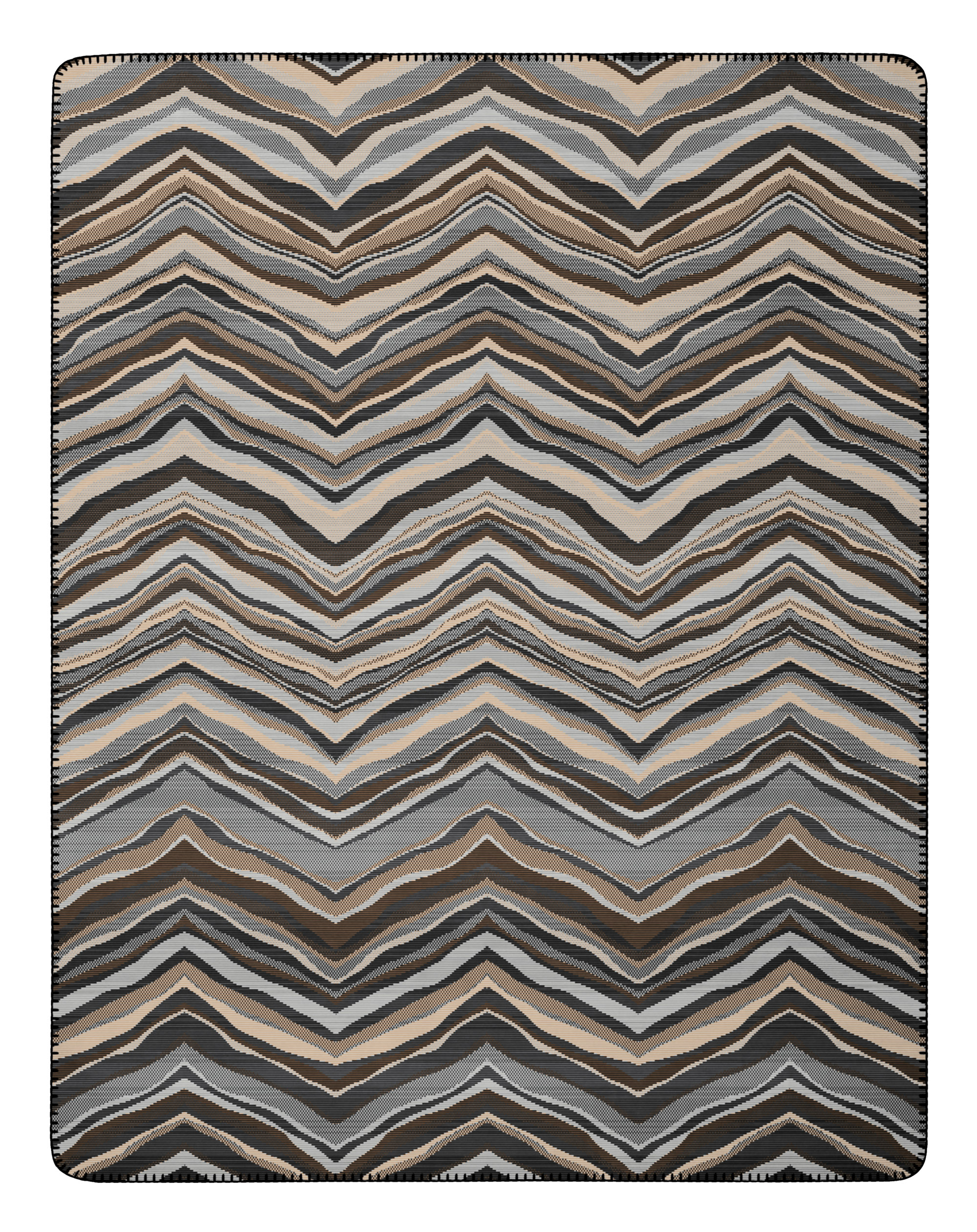 Wohndecke Wild Lines Freisteller glatt