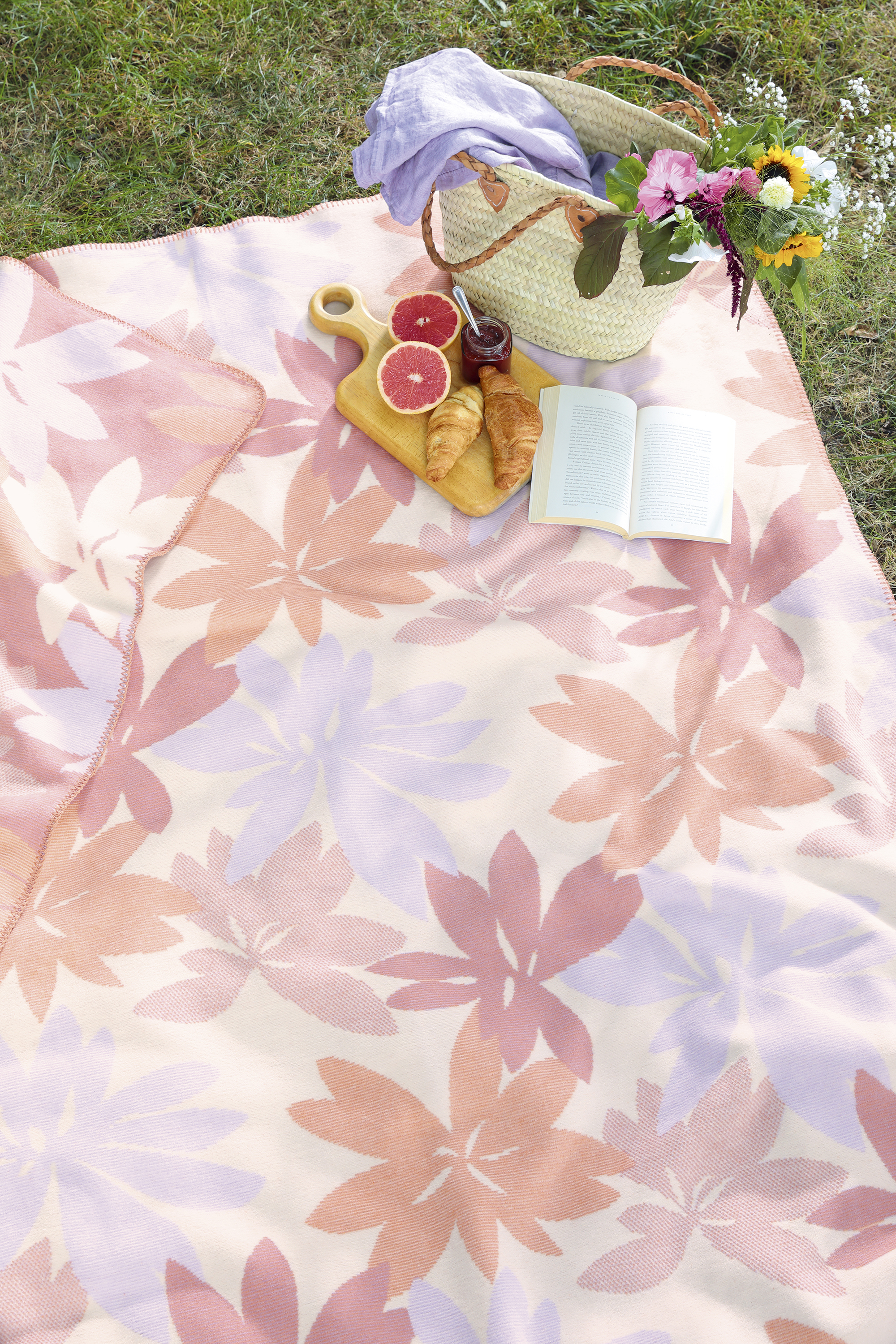 Wohndecke Plumeria parfait Milieubild 