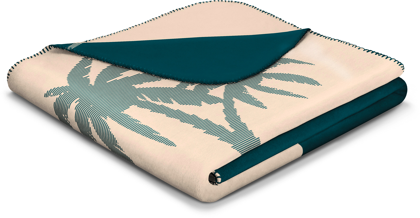 Kuscheldecke Seaside "Beach Life" Kuscheldecke Seaside Beach Life Päckchenfaltung