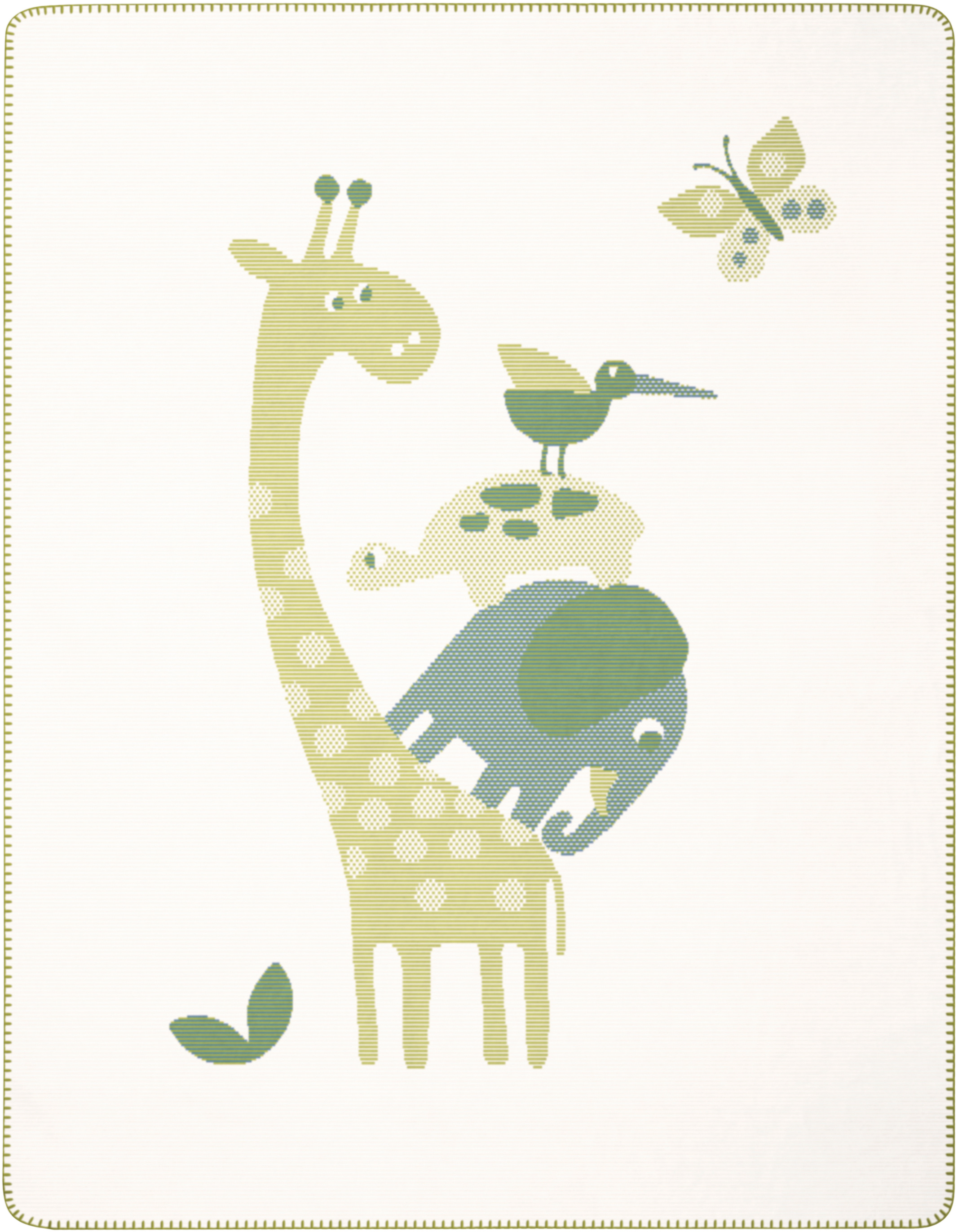 Babydecke "Friends" Babydecke Friends Einzelaufnahme