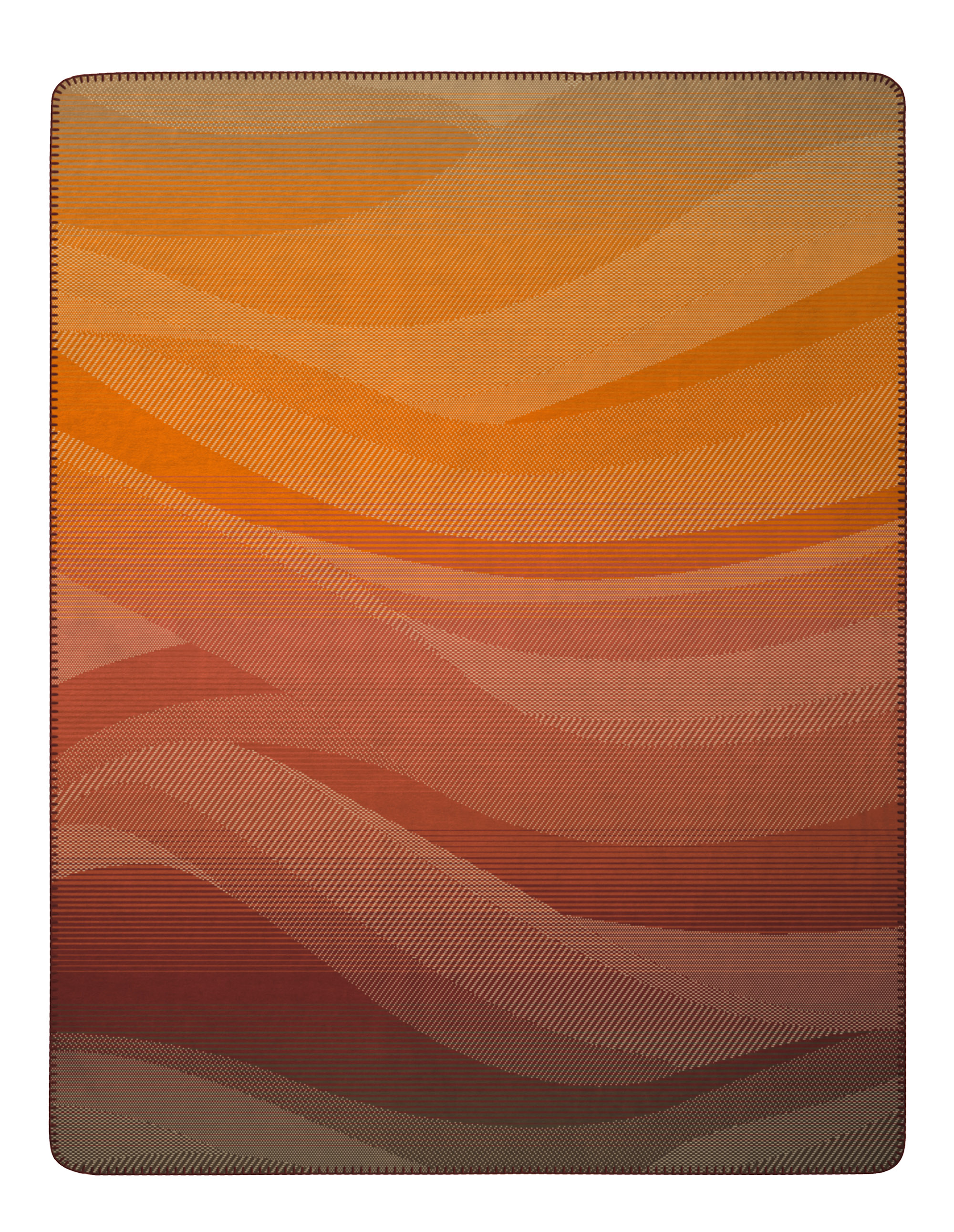 Wohndecke Sunset Drift Freisteller glatt Vorderseite