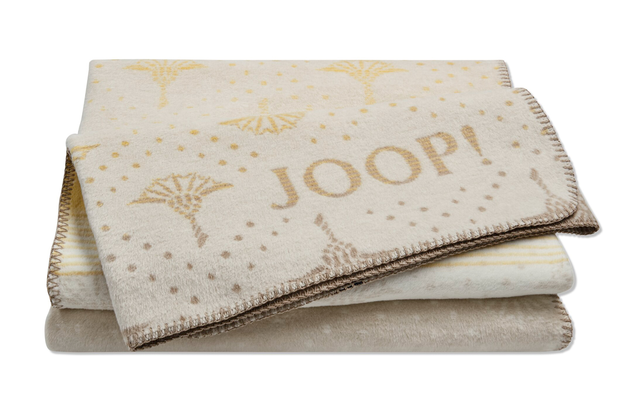 Wohndecke Joop! Cornflower Charm Farbe Vanilla Päckchenbild