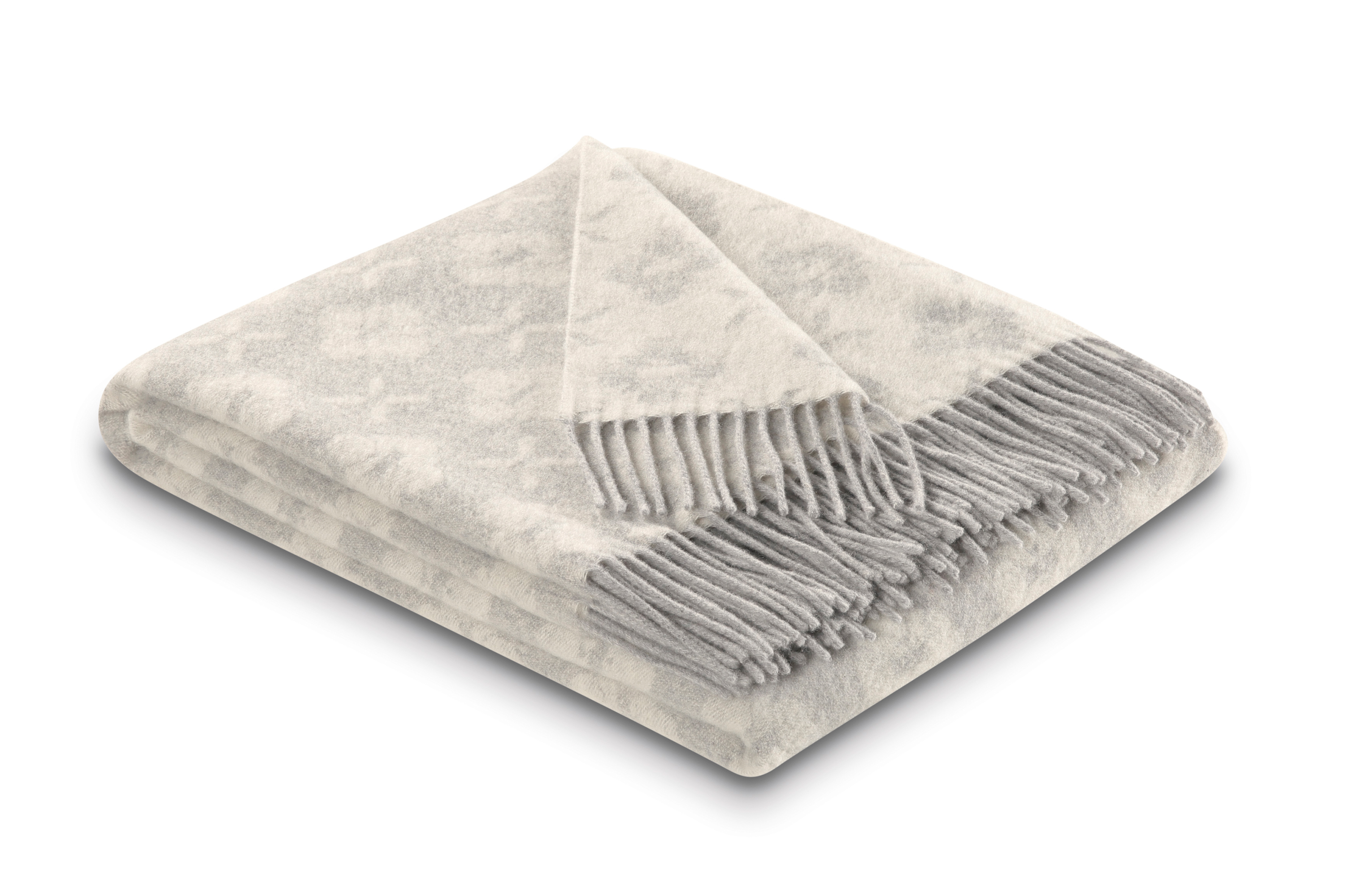 Fransenplaid Primo silver Päckchenbild