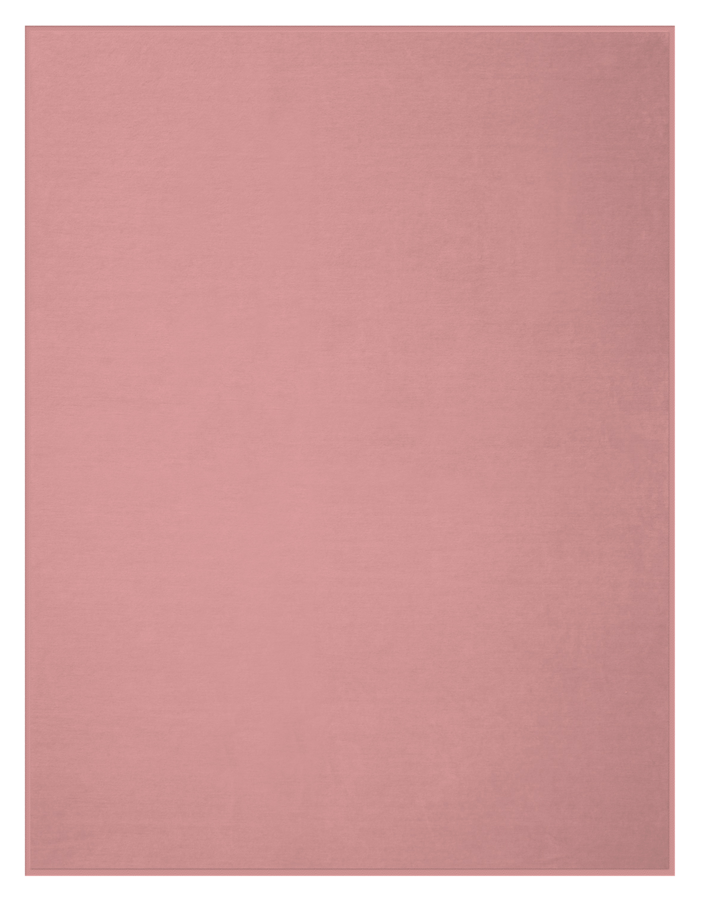 Hochwertige Wohndecke aus 100% Baumwolle in 150x200 cm in Rosenholz - Freisteller