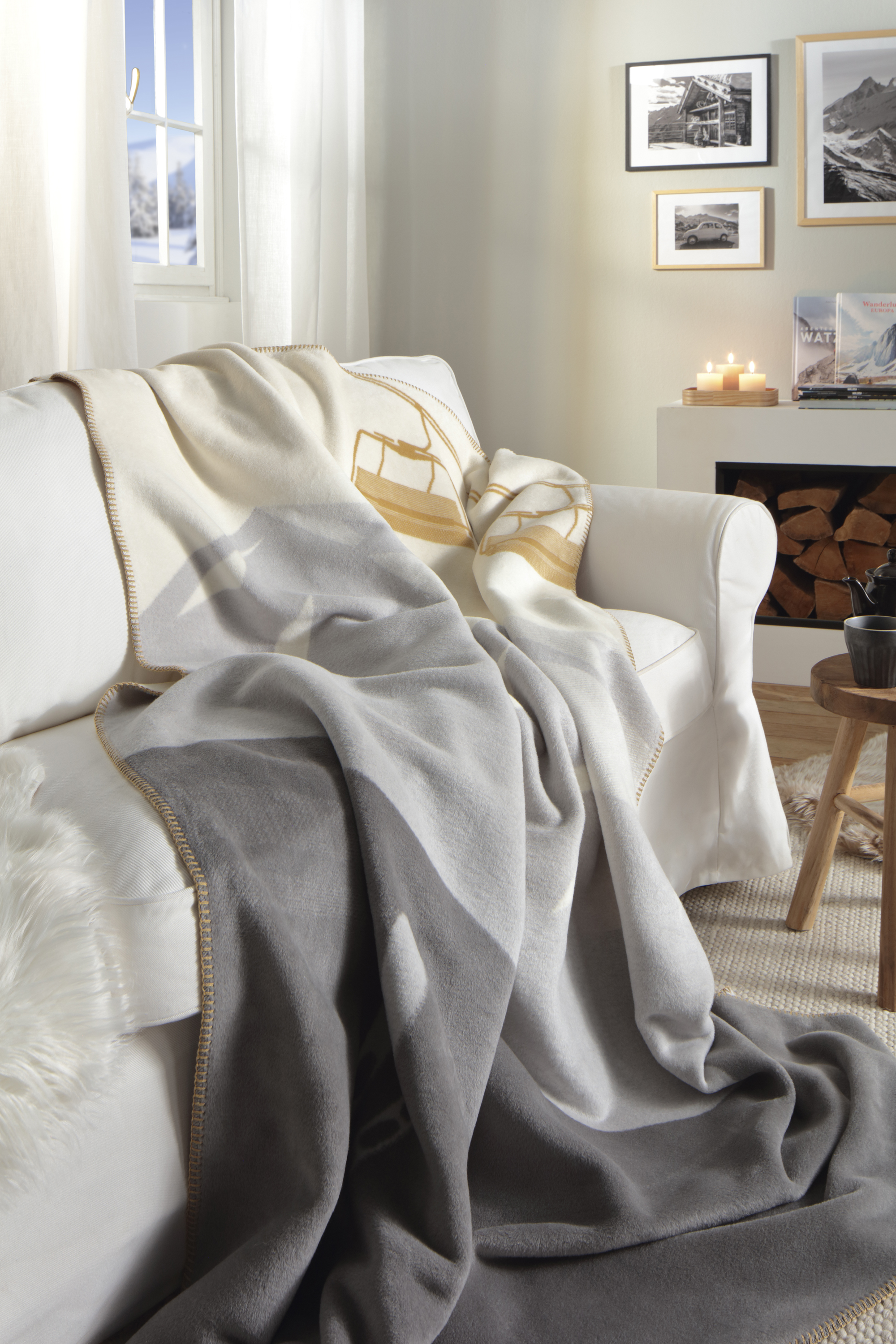 Wohndecke "Mountain Valley" Wohndecke Mountain Valley Milieubild Hochformat