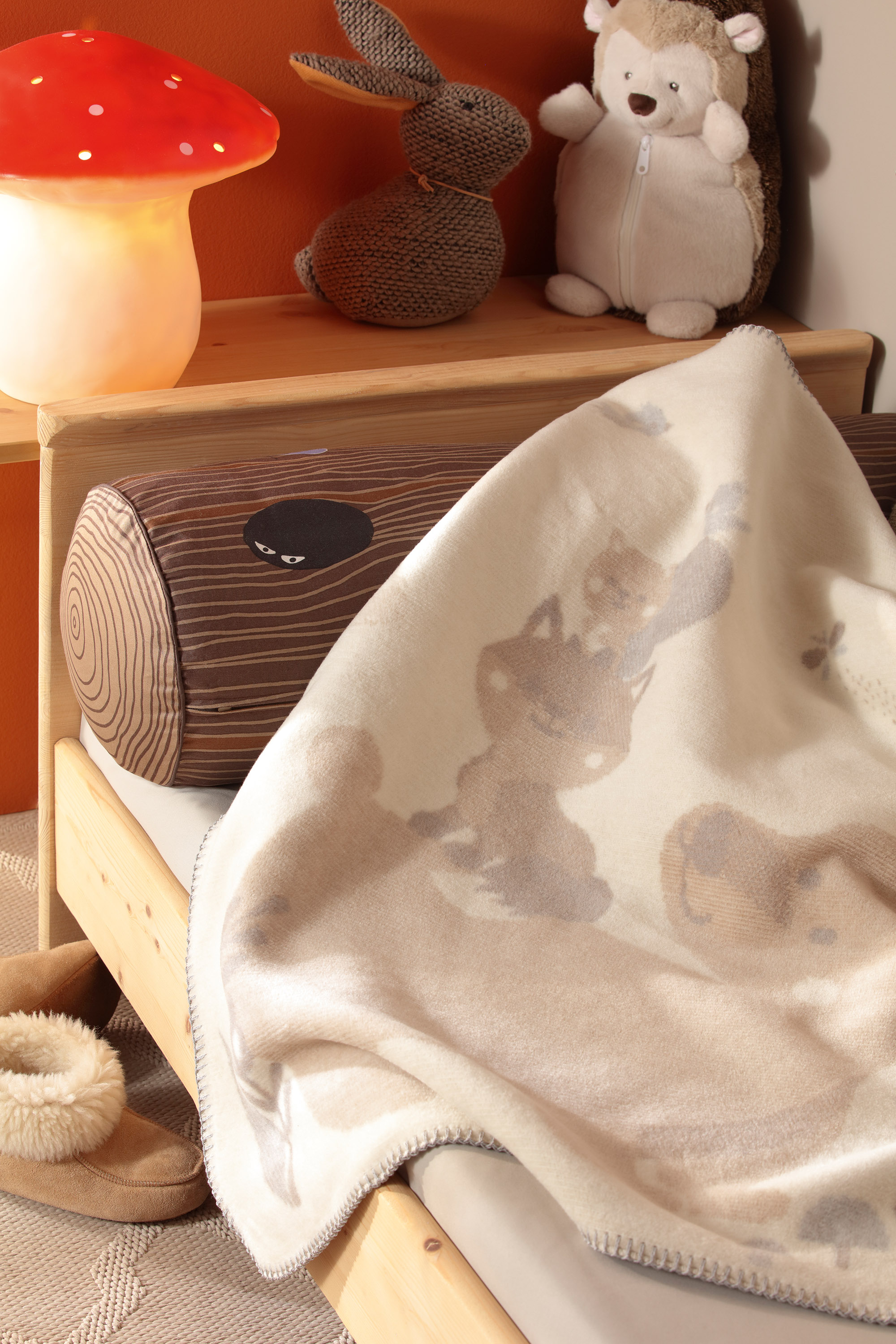 Babydecke Foxy & Friends Milieuaufnahme