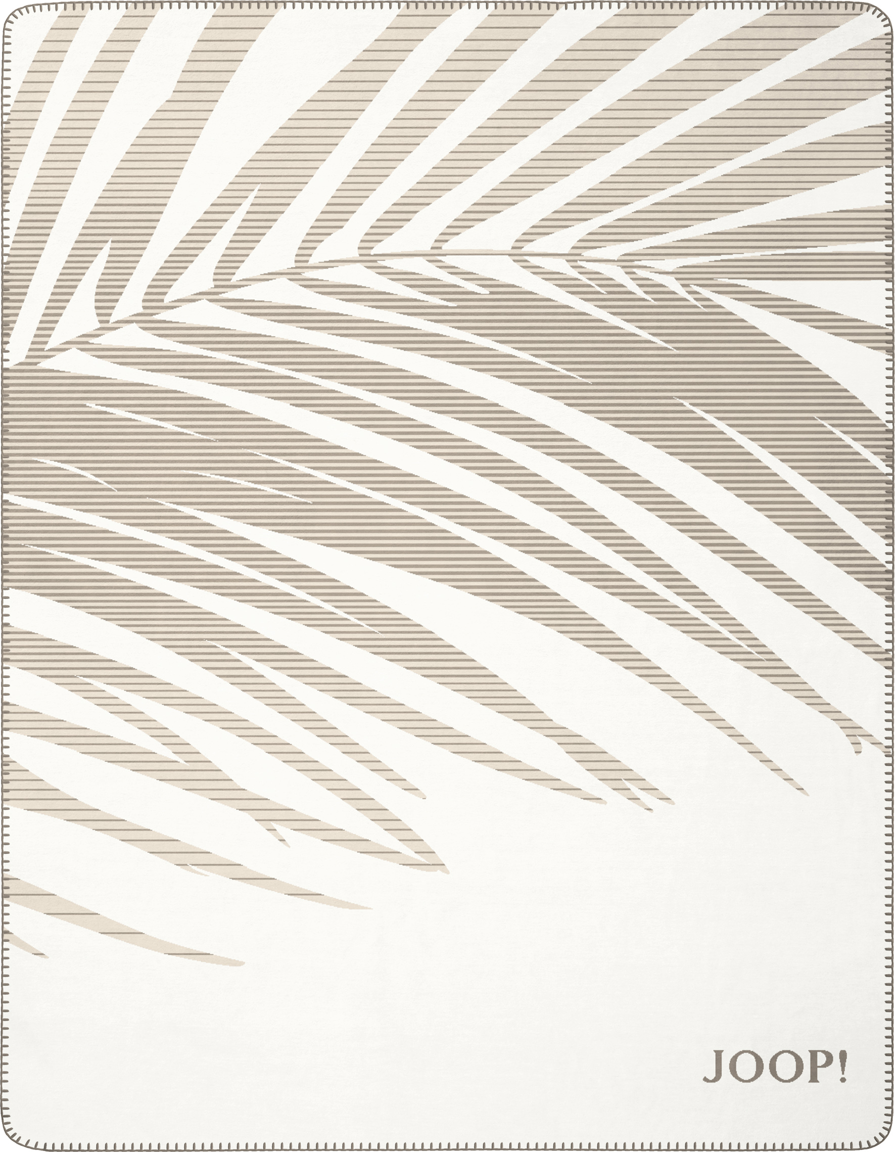 Wohndecke Joop! Leaf creme Freisteller glatt