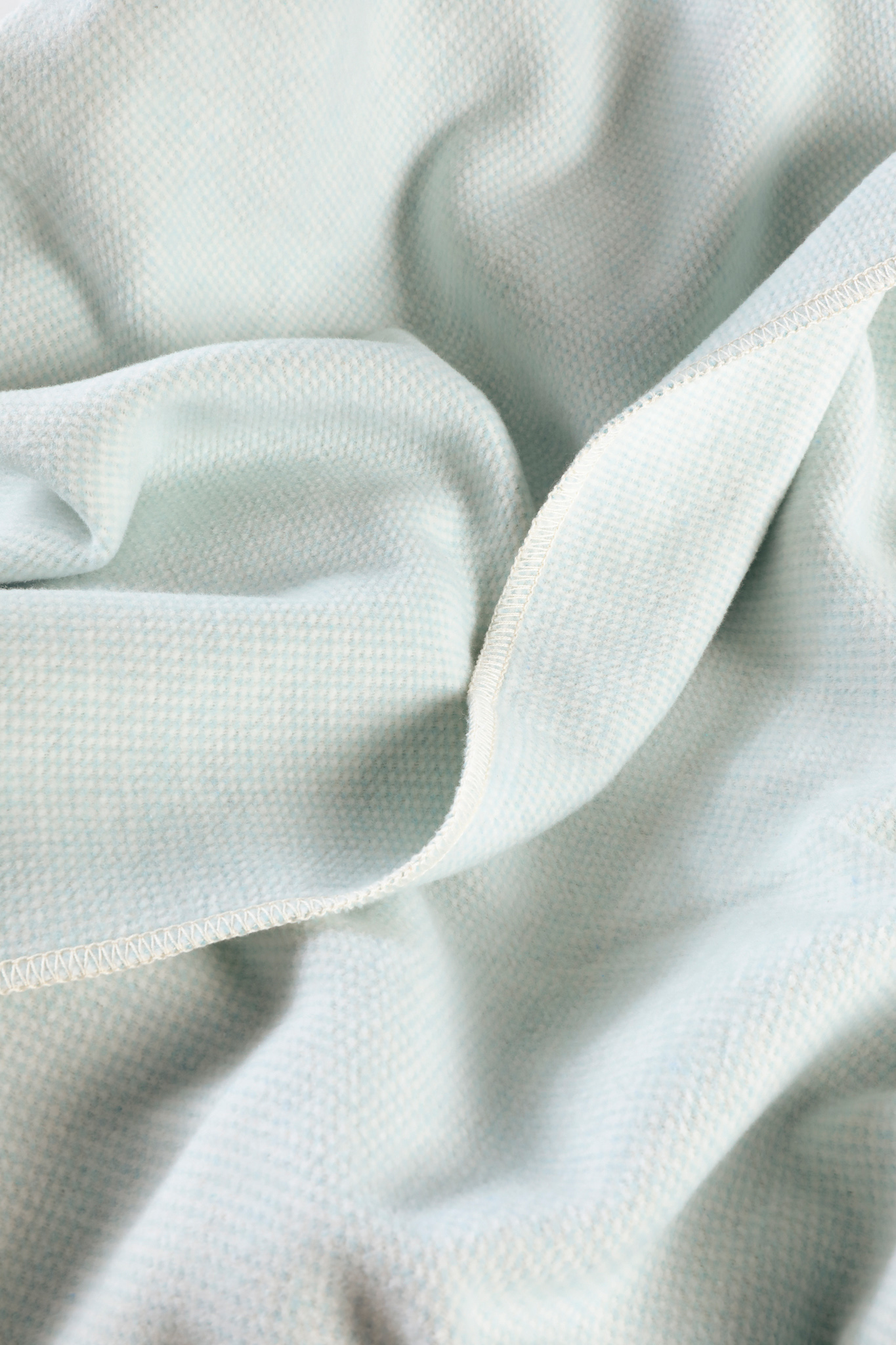 Kuscheldecke Pearl aqua Nahaufnahme Flor