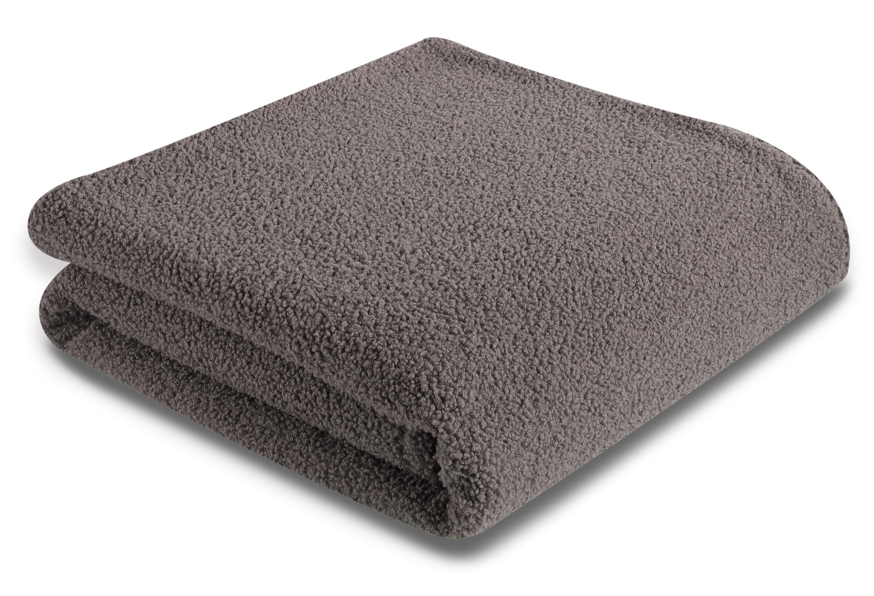 Wohn- und Kuscheldecke "Teddy" Kuscheldecke Teddy Graphite Päckchenbild