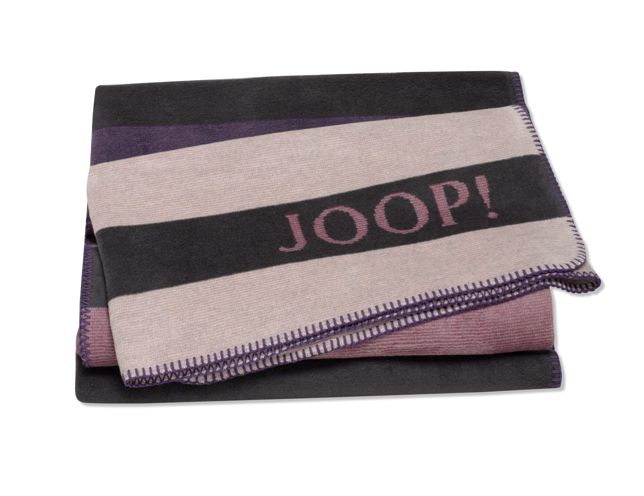JOOP! Wohndecke "Tone" JOOP! Tone - Violett Päckchen