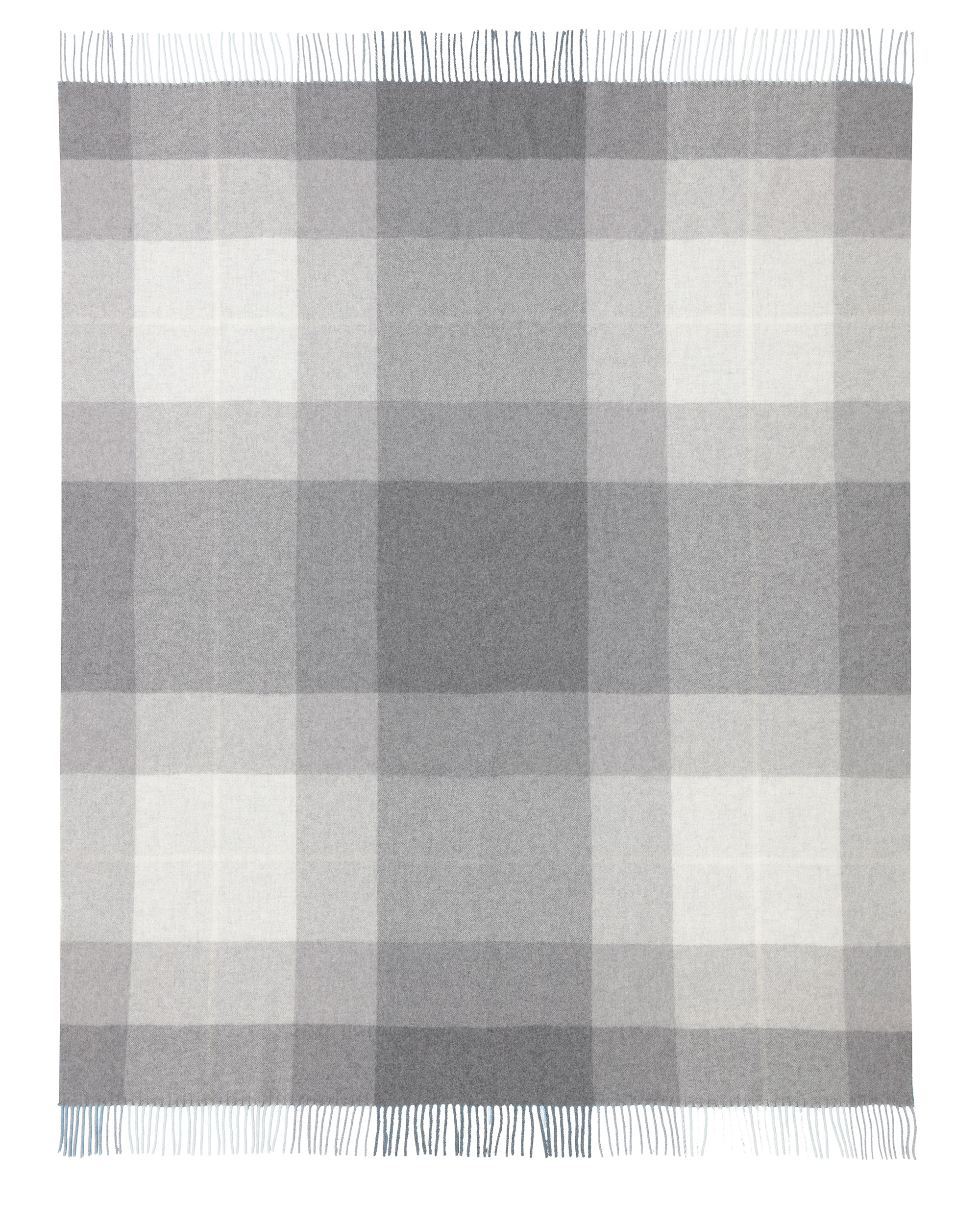 Fransenplaid Quito Grey Freisteller