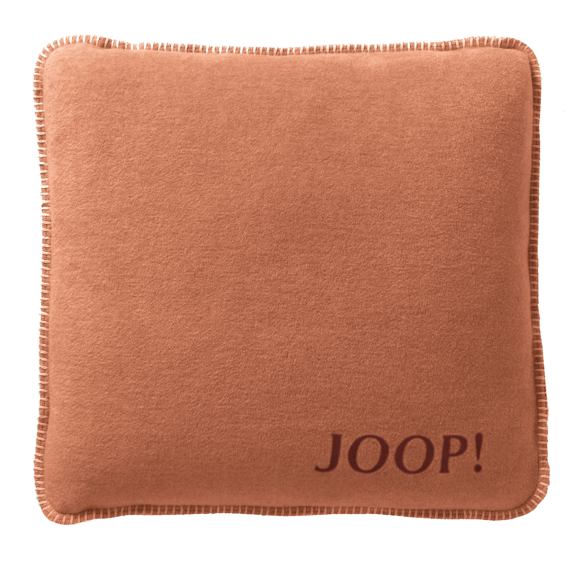Kissen "JOOP! - Uni Doubleface" JOOP! Kissen Uni-Doubleface Kupfer-Granat - Vorderseite