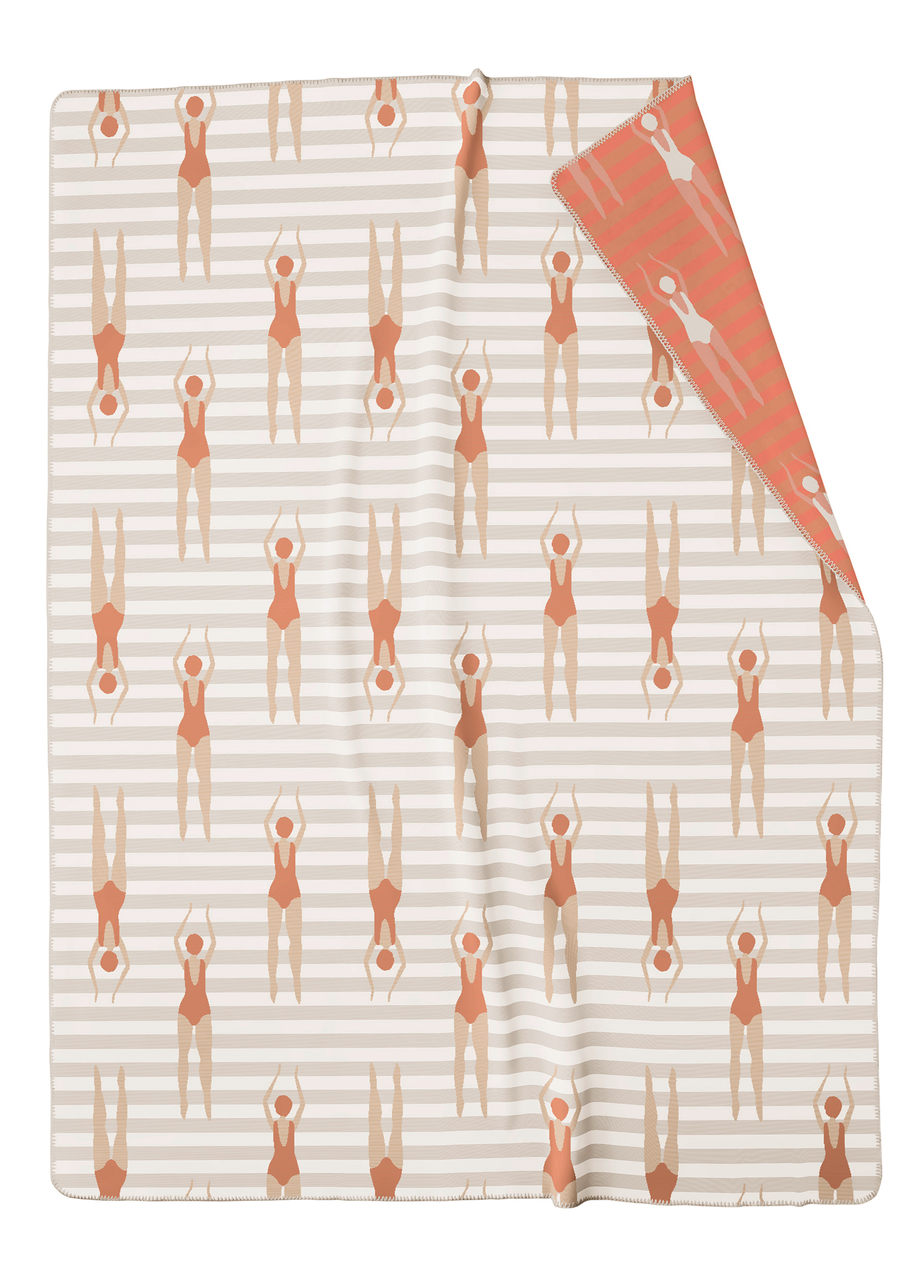 Wohndecke Seaside Aquacade mit maritimen Dessin