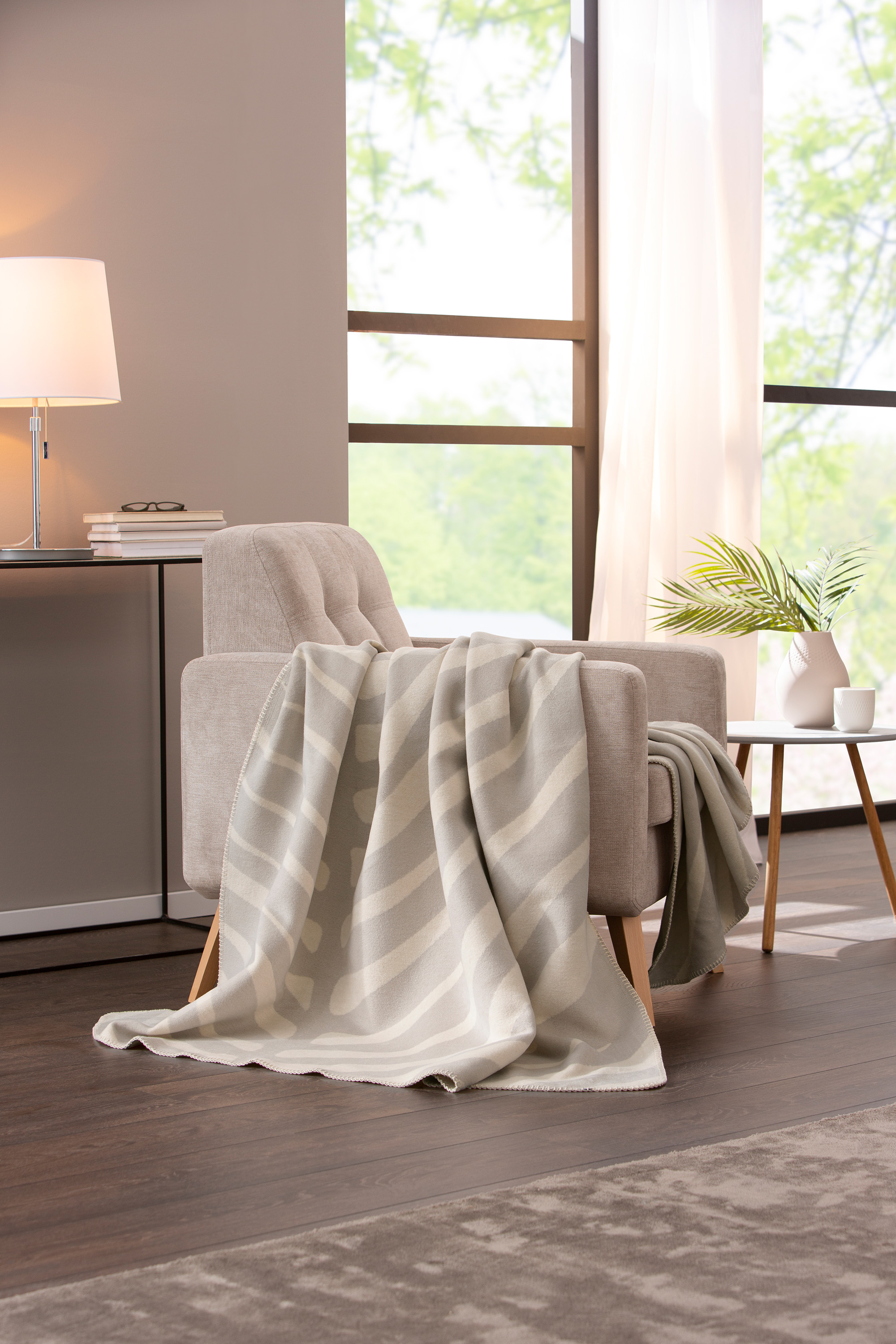 Villeroy & Boch Wohndecke "Leaf" Villeroy & Boch Wohndecke Leaf Farbe French Linen  Milieubild