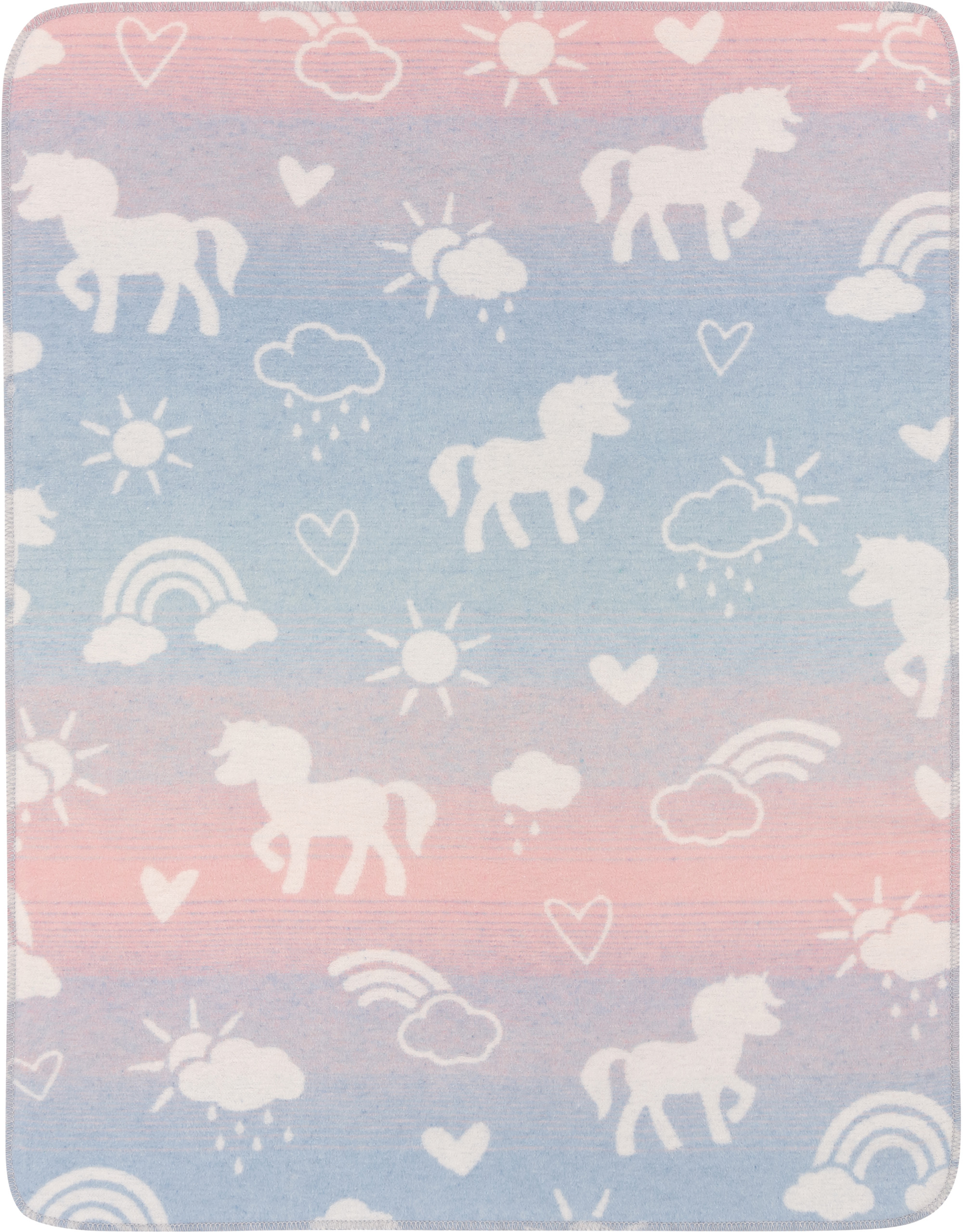 Babydecke Sweet Unicorn Einzelaufnahme