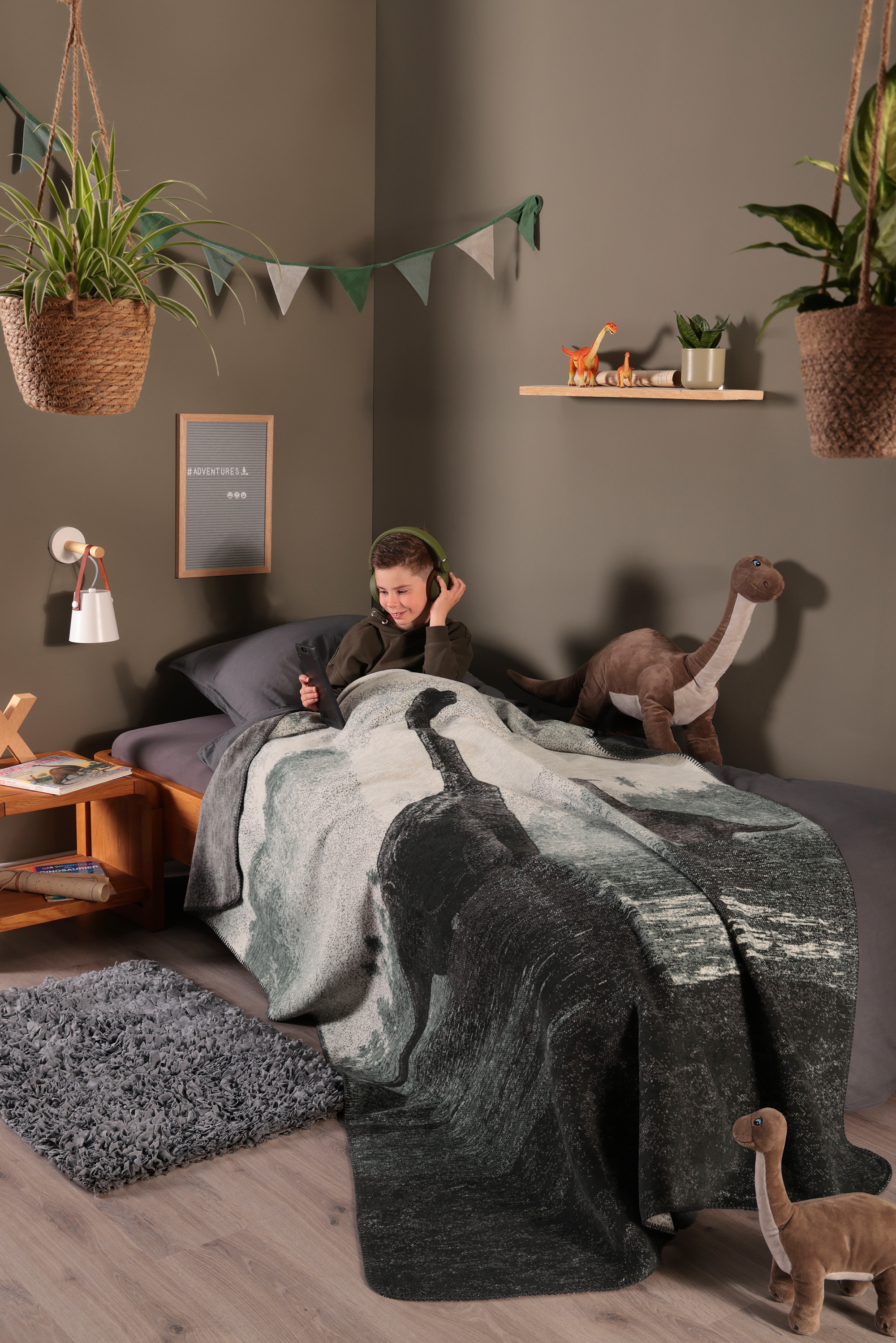 Emotionales Milieubild zur Kinder- und Jugenddecke Brachio