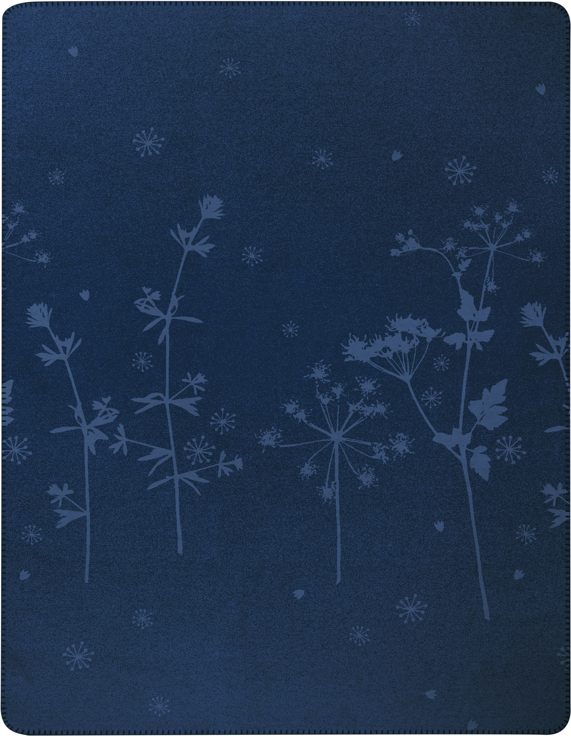 Wohndecke aus Recycling-Garn "Bloom"