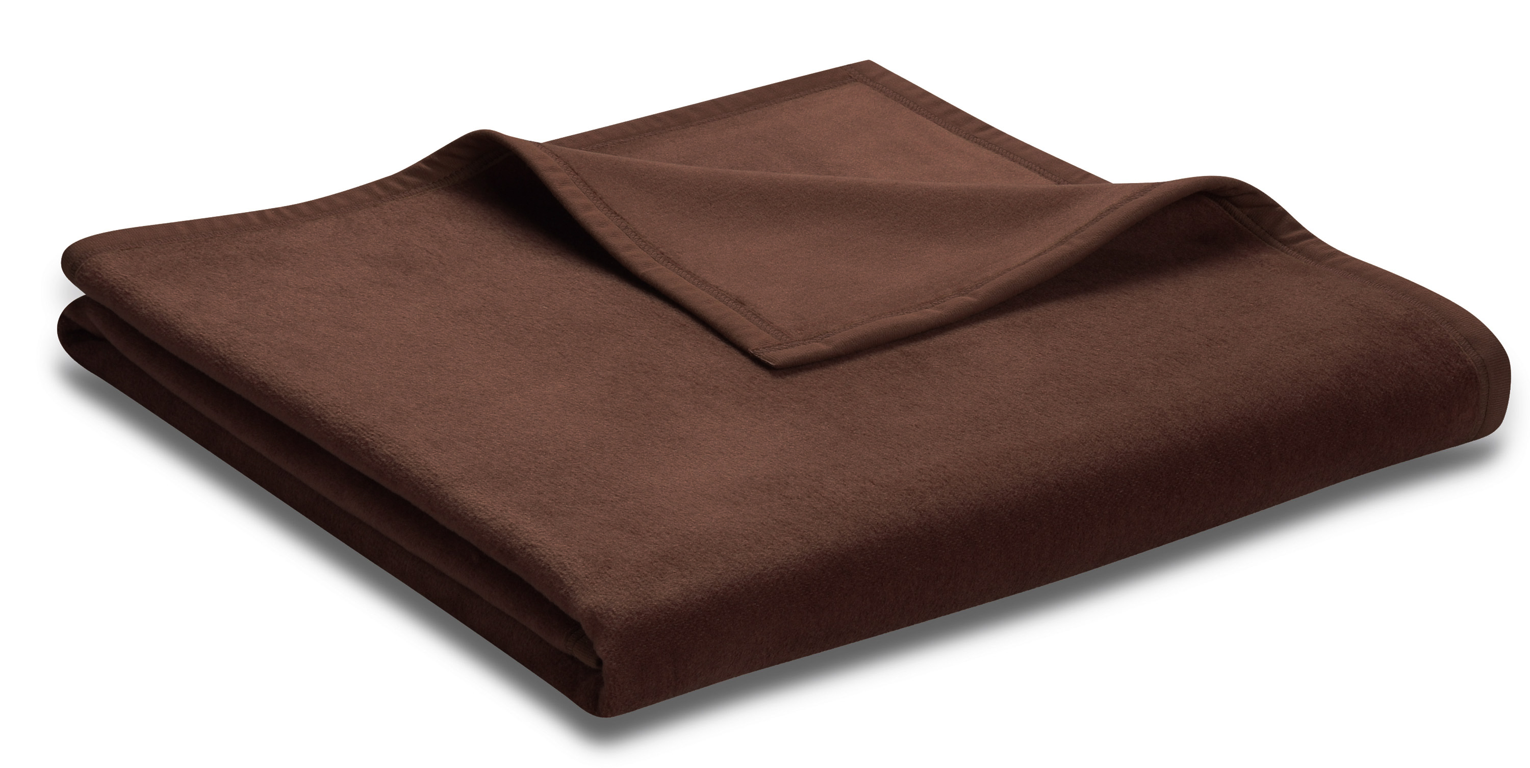 Wohndecke Uno Cotton dunkelbraun Päckchenbild