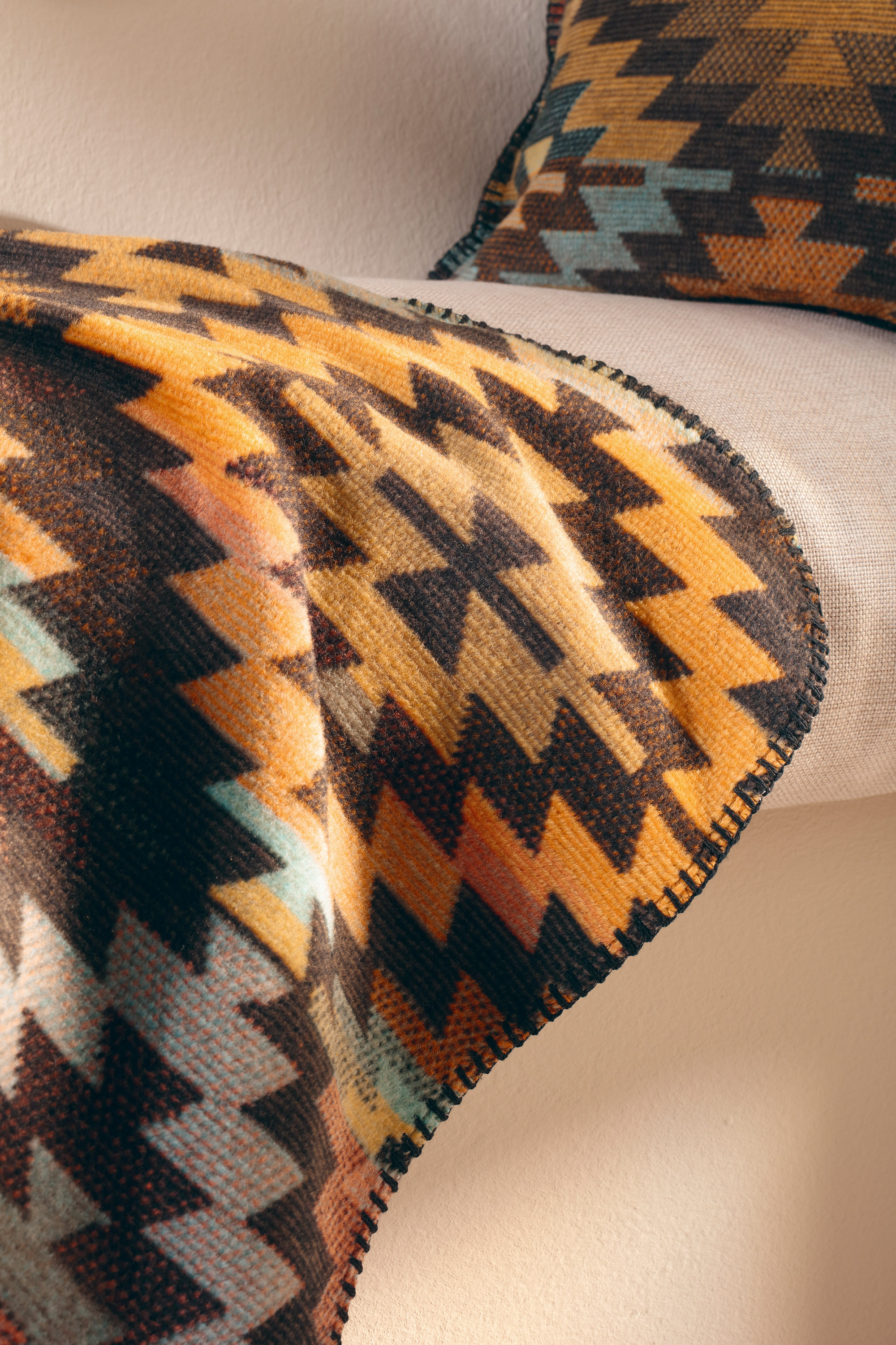 Wohndecke Nomad Glow Nahaufnahme