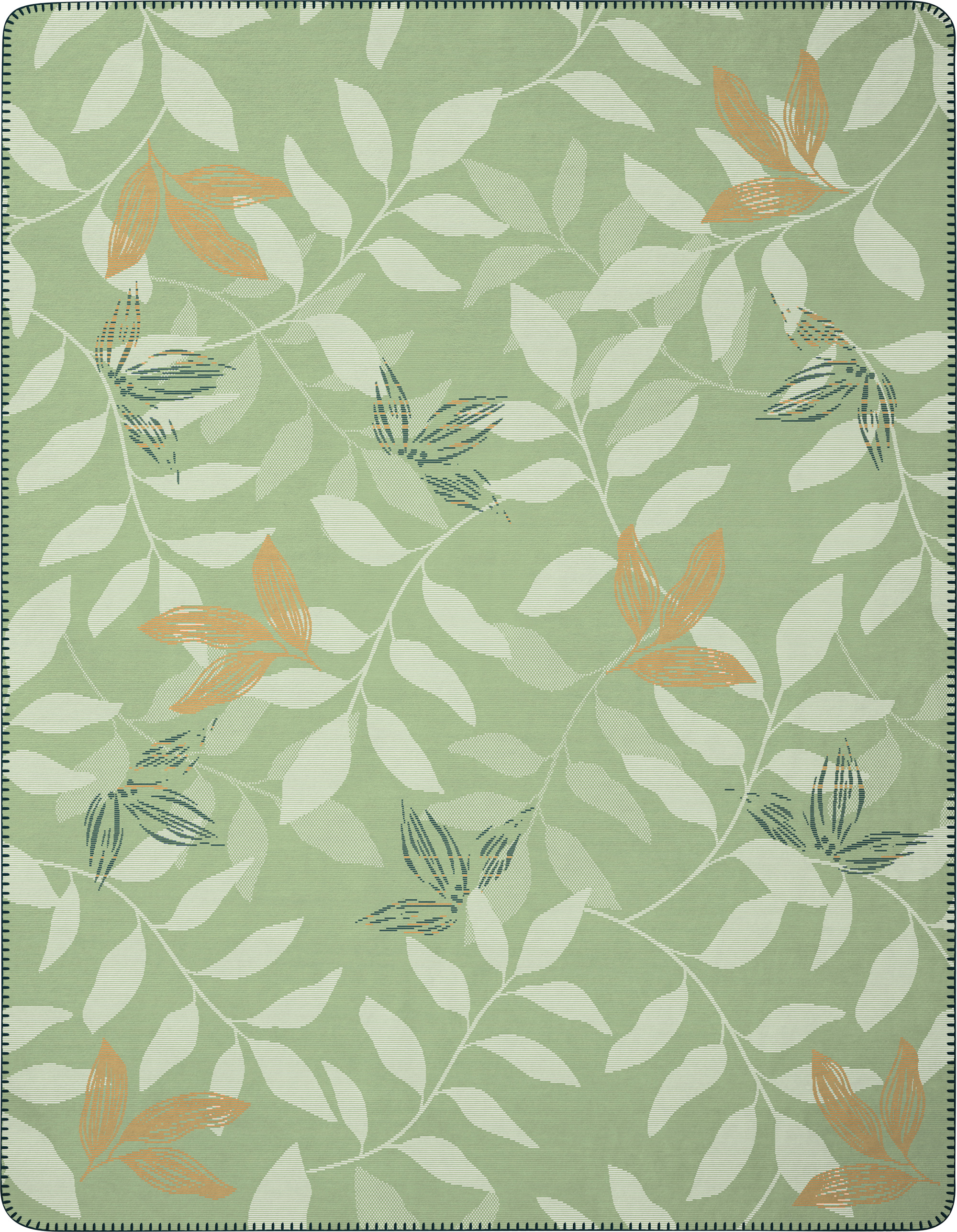 Wohndecke "Greenery" Kuscheldecke Greenery Freisteller