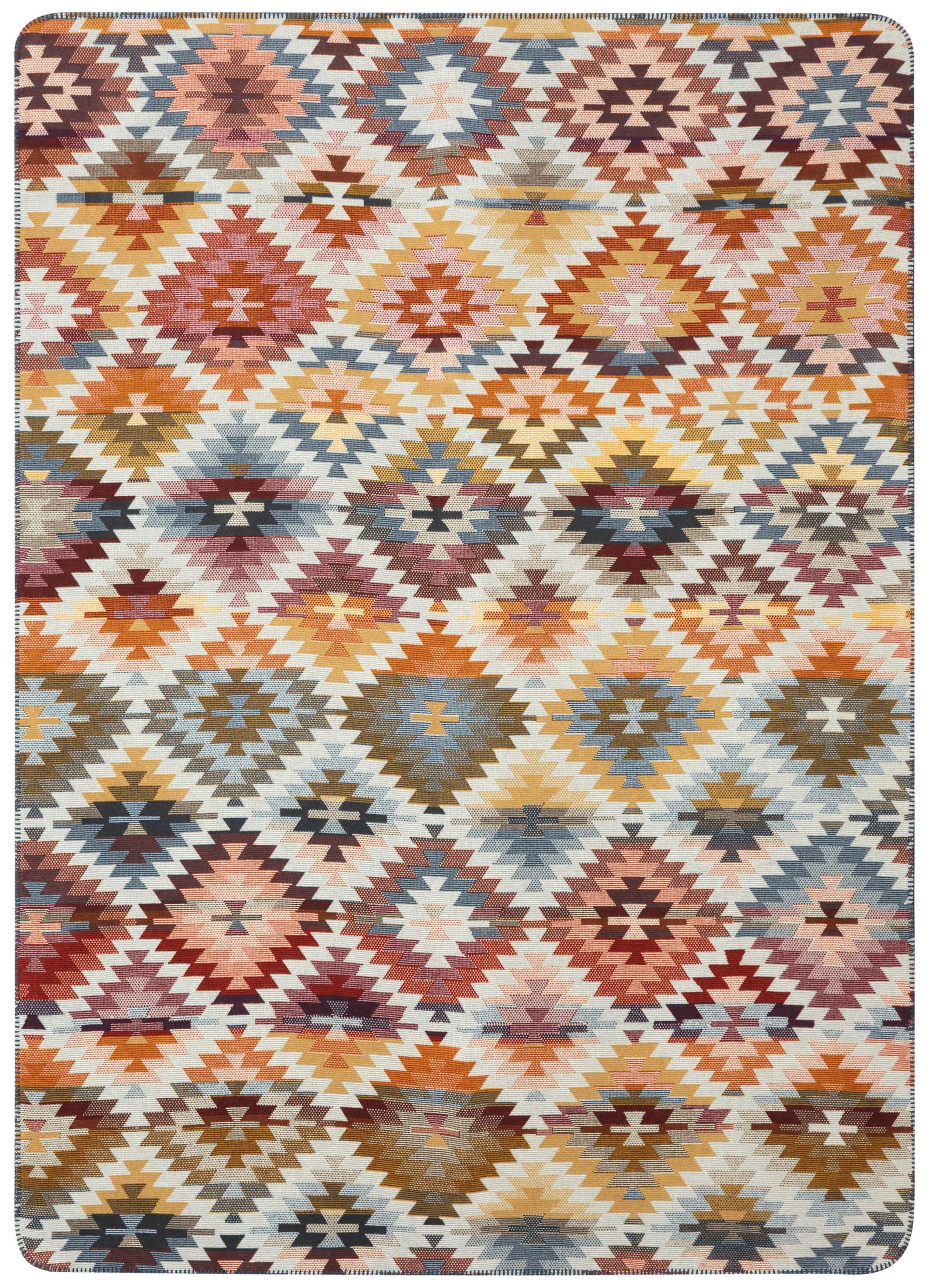 Wohn- und Kuscheldecke "Nomad" bunte Kuscheldecke "Nomad Light" im Ethno Stil
