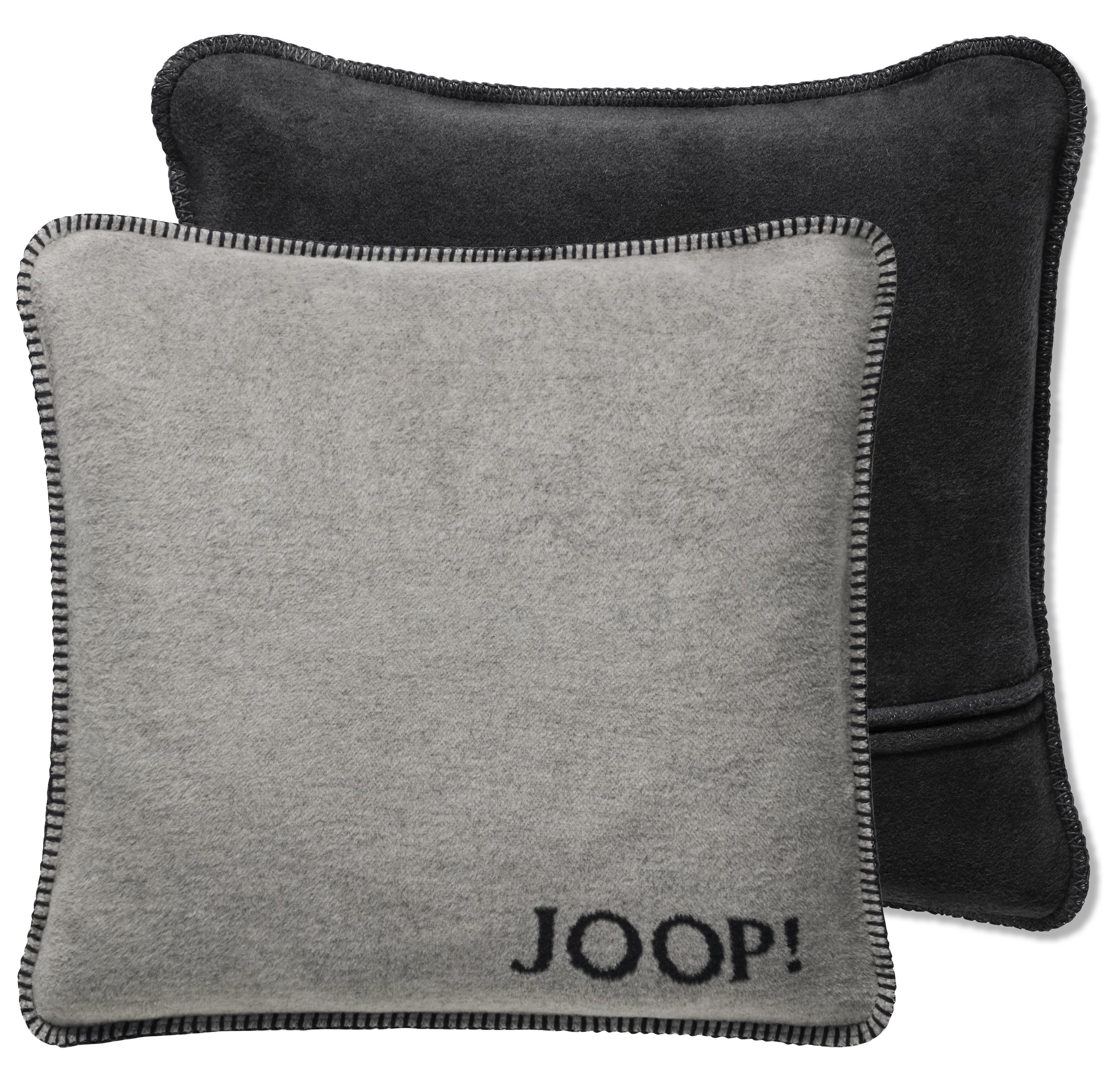 Kissen "JOOP! - Uni Doubleface" Joop! UDF Kissen Ash-Anthrazit