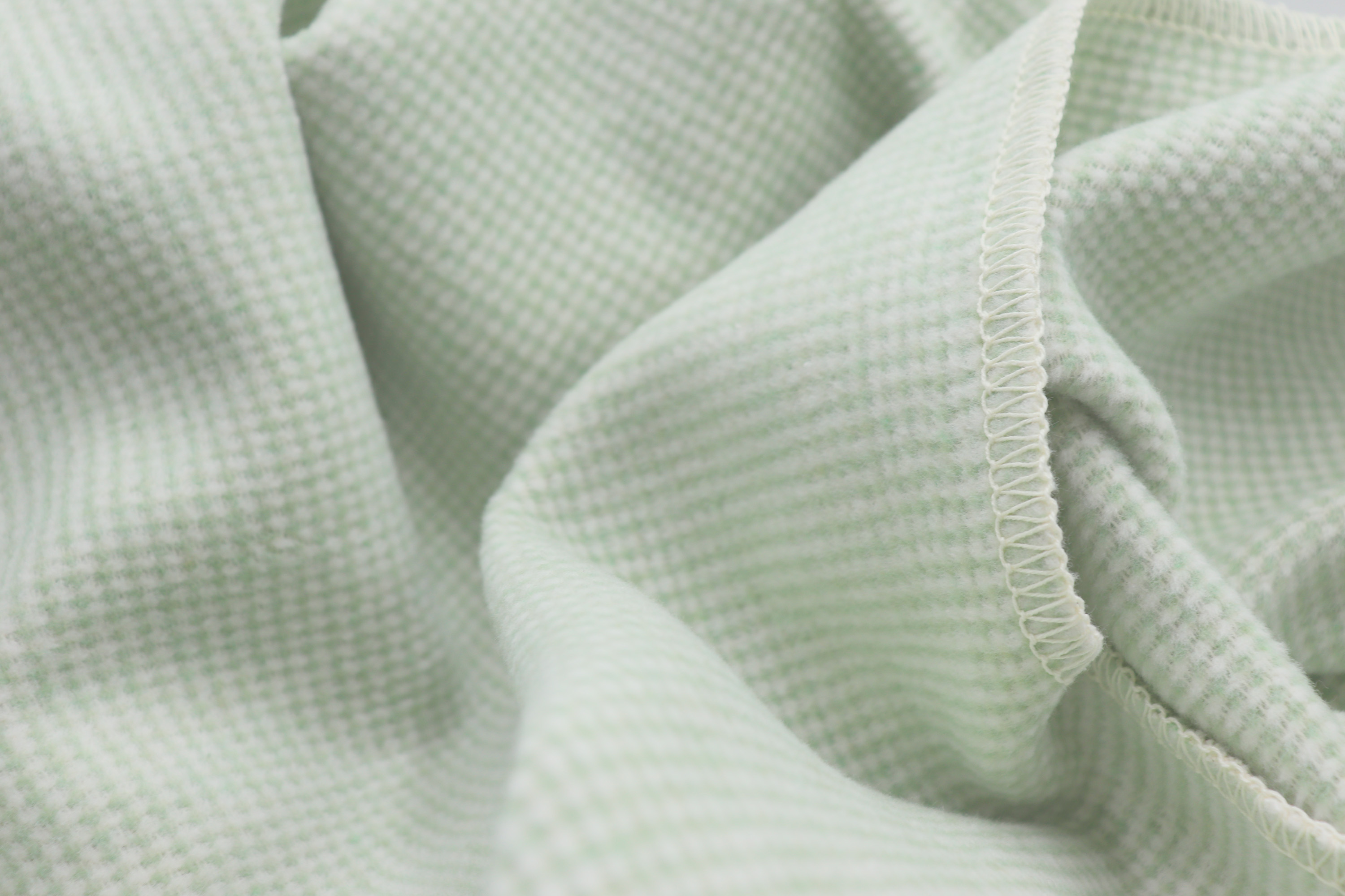 Kuscheldecke Pearl mint Nahaufnahme Flor