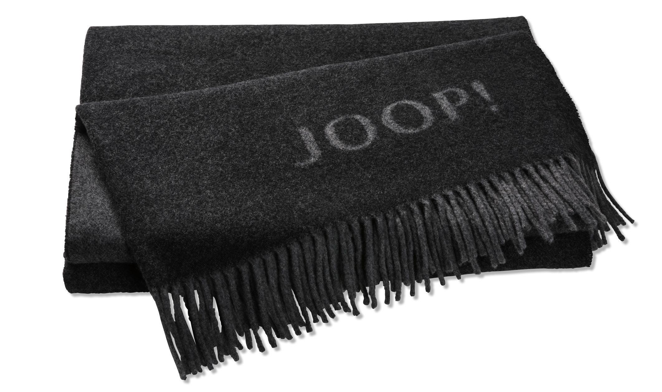 Plaid "JOOP! - Fine-Doubleface" Plaid JOOP! Fine-Doubleface anthrazit-graphit Päckchenbild
