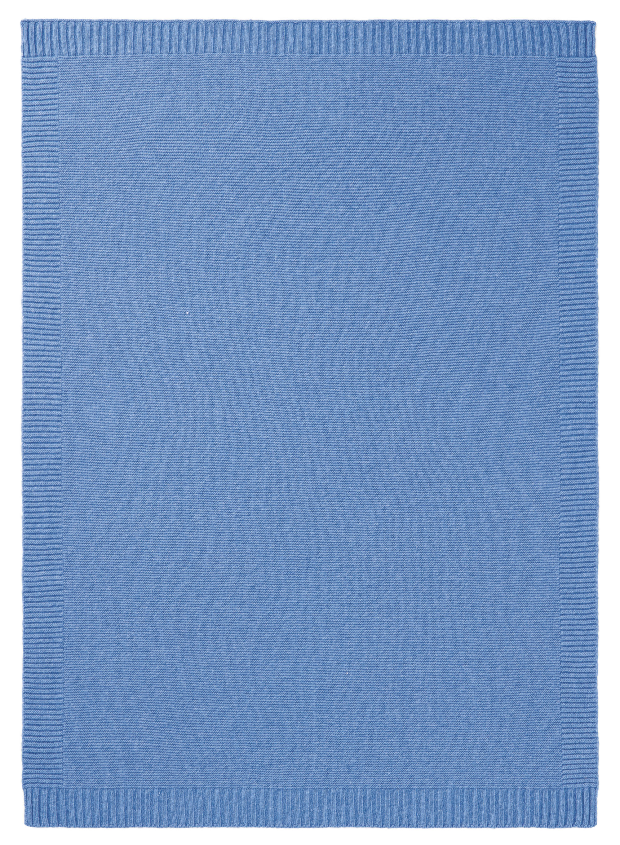 Babydecke Wool Knit blue Freisteller glatt