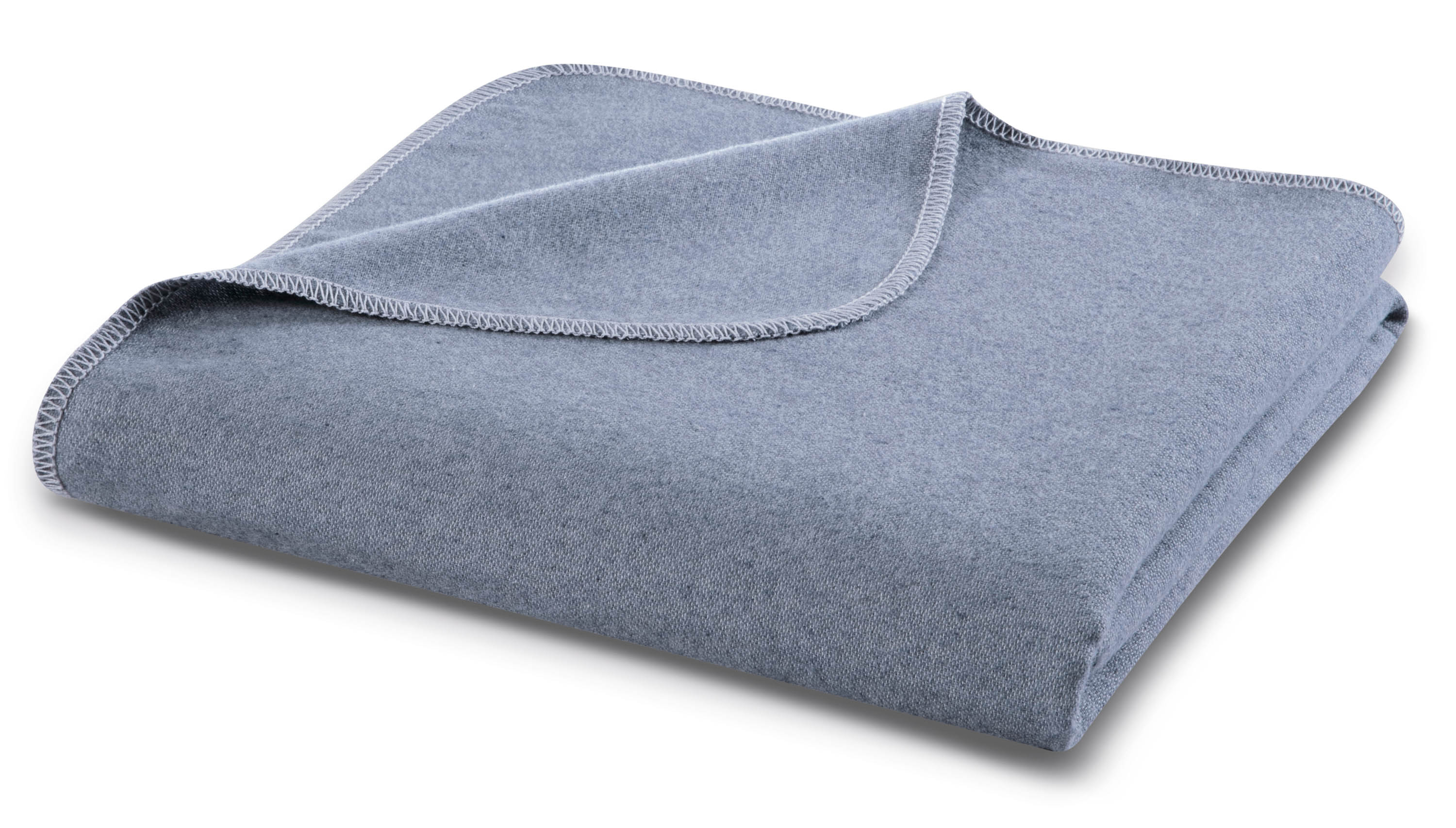 Nachhaltige Wohndecke Recover Jeans aus Recycling-Garn in dunkelblau