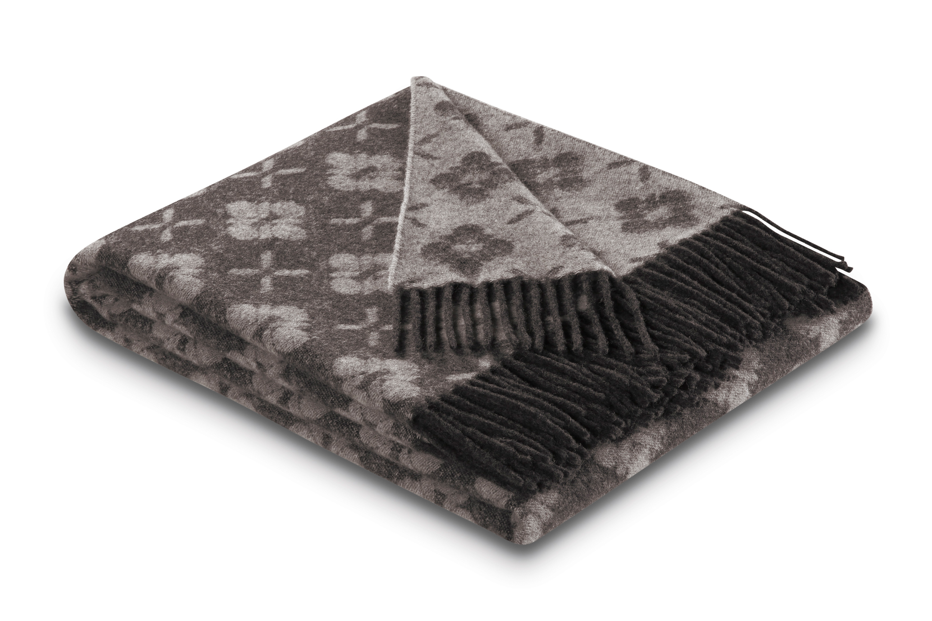 Fransenplaid Primo Anthrazit Päckchenbild