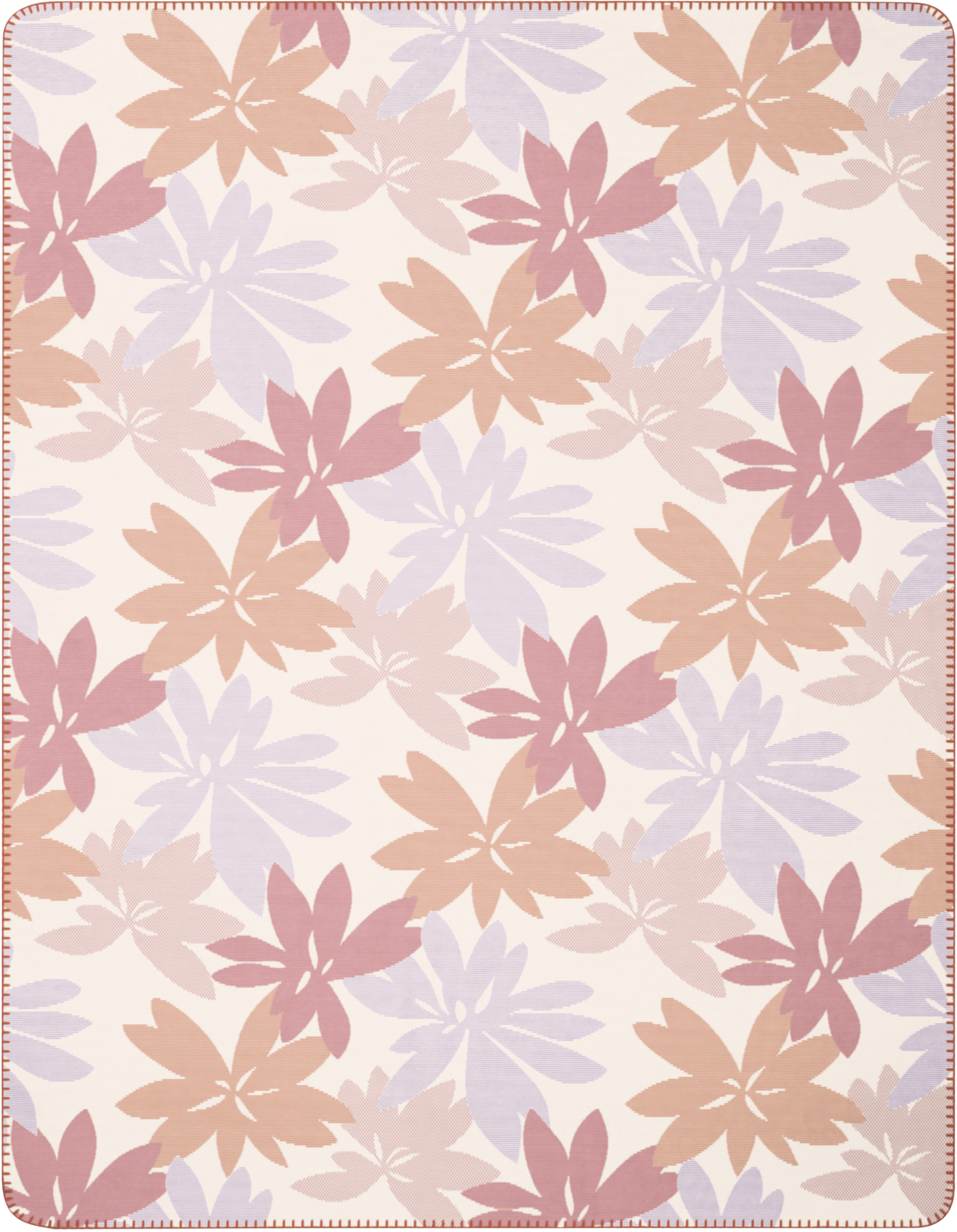 Kuscheldecke Plumeria parfait Freisteller 