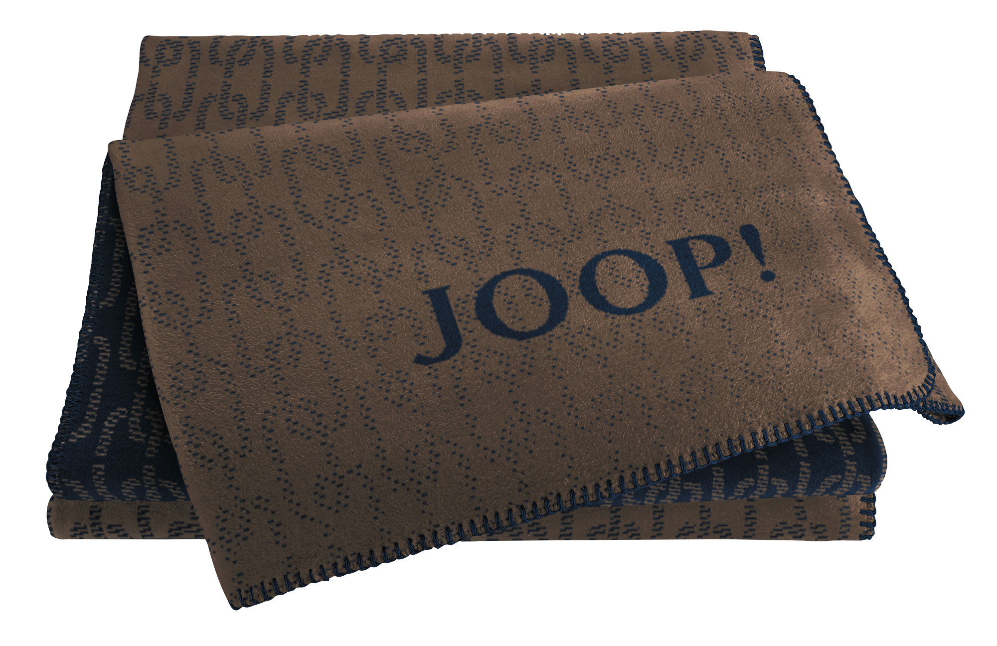 Wohndecke JOOP! Chains karamell-marine Päckchenbild
