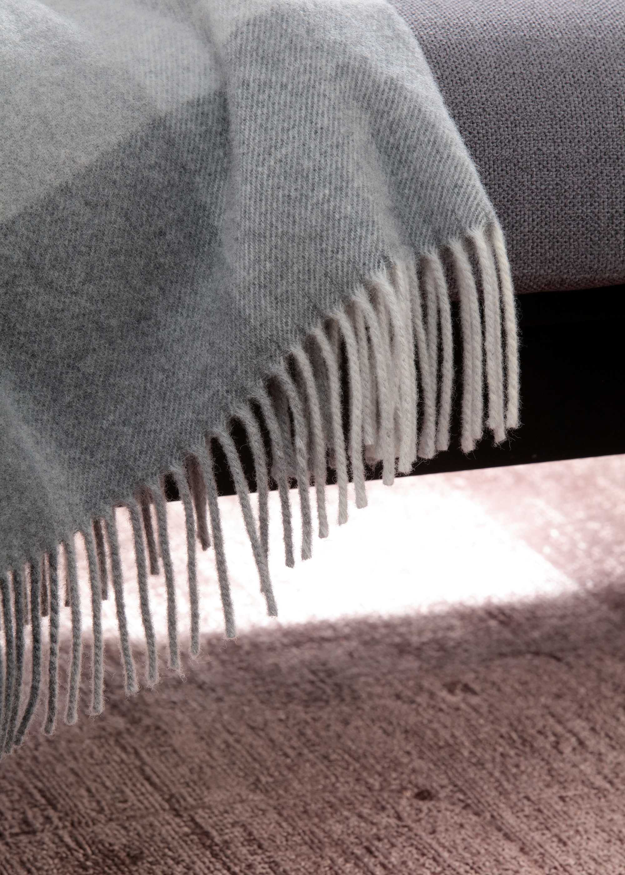 Wollplaid Quito Milieubild Close-Up