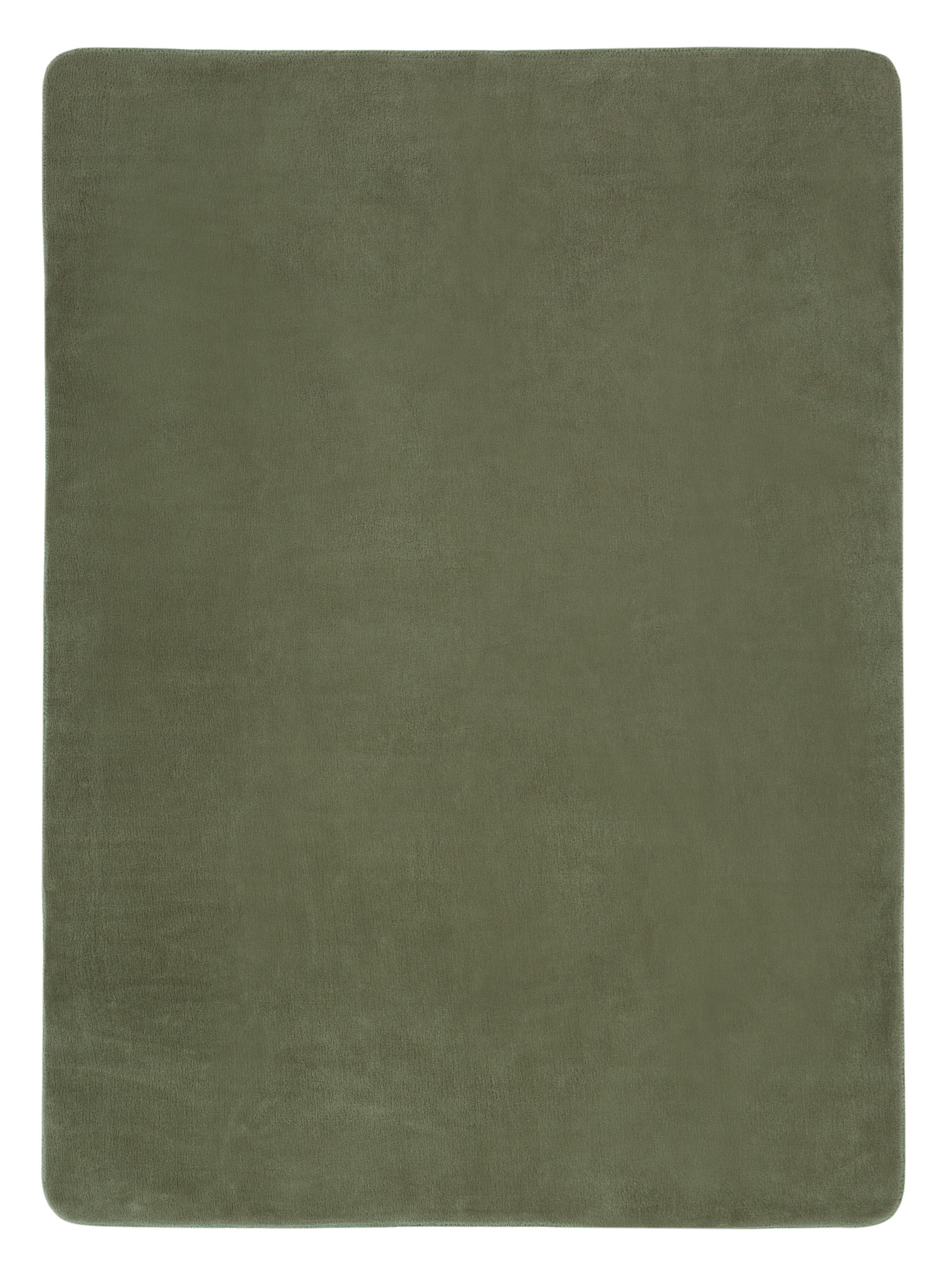 Wohndecke Wool Feel mossy Freisteller glatt