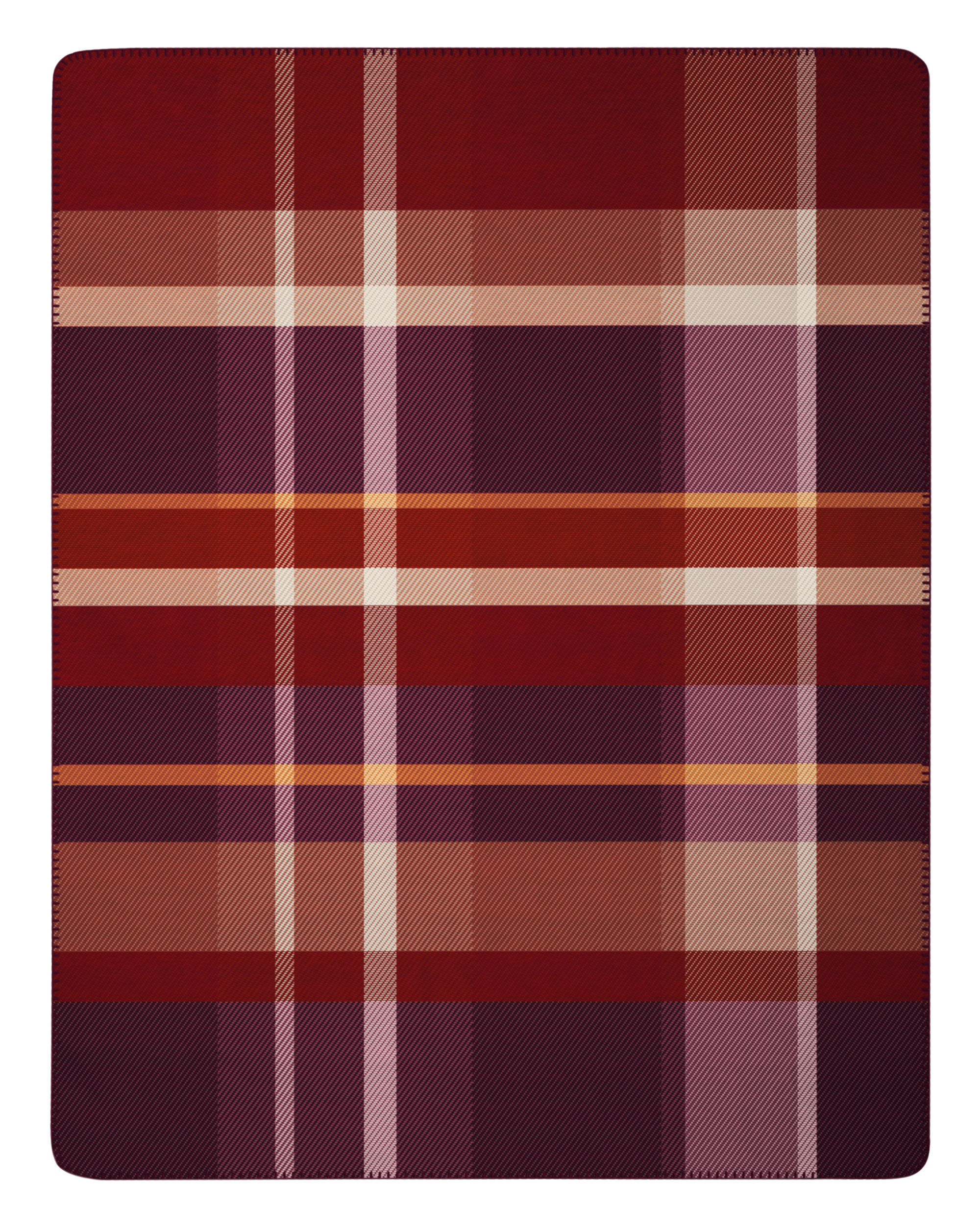 Kuscheldecke Ruby Check Freisteller glatt