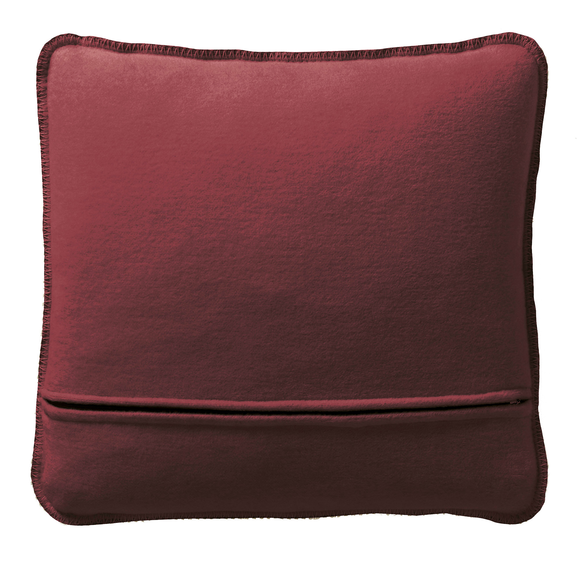 Kissen "JOOP! - Uni Doubleface" JOOP! Kissen Uni-Doubleface Kupfer-Granat - Rückseite