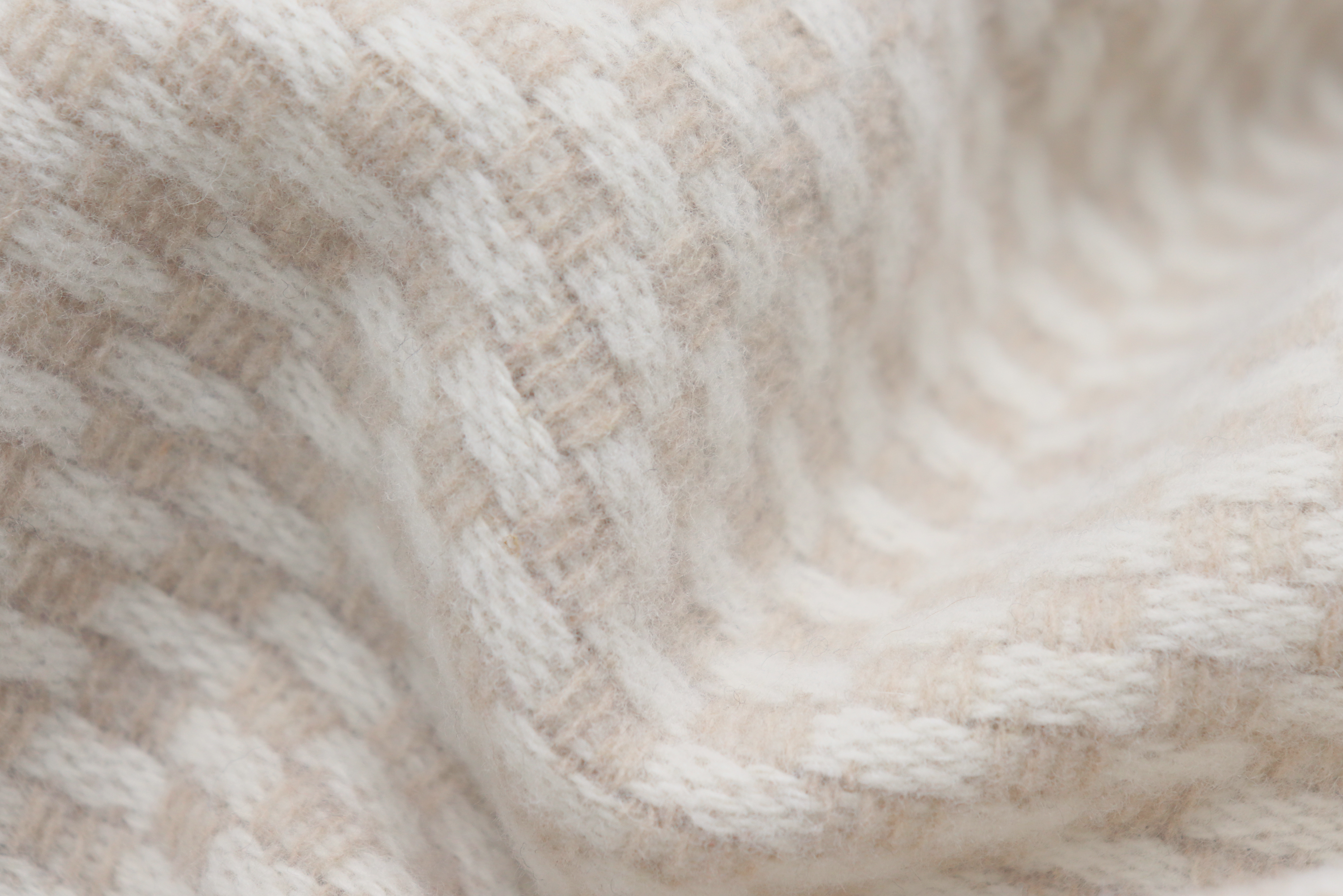 Wolldecke Merino nature Nahaufnahme Flor