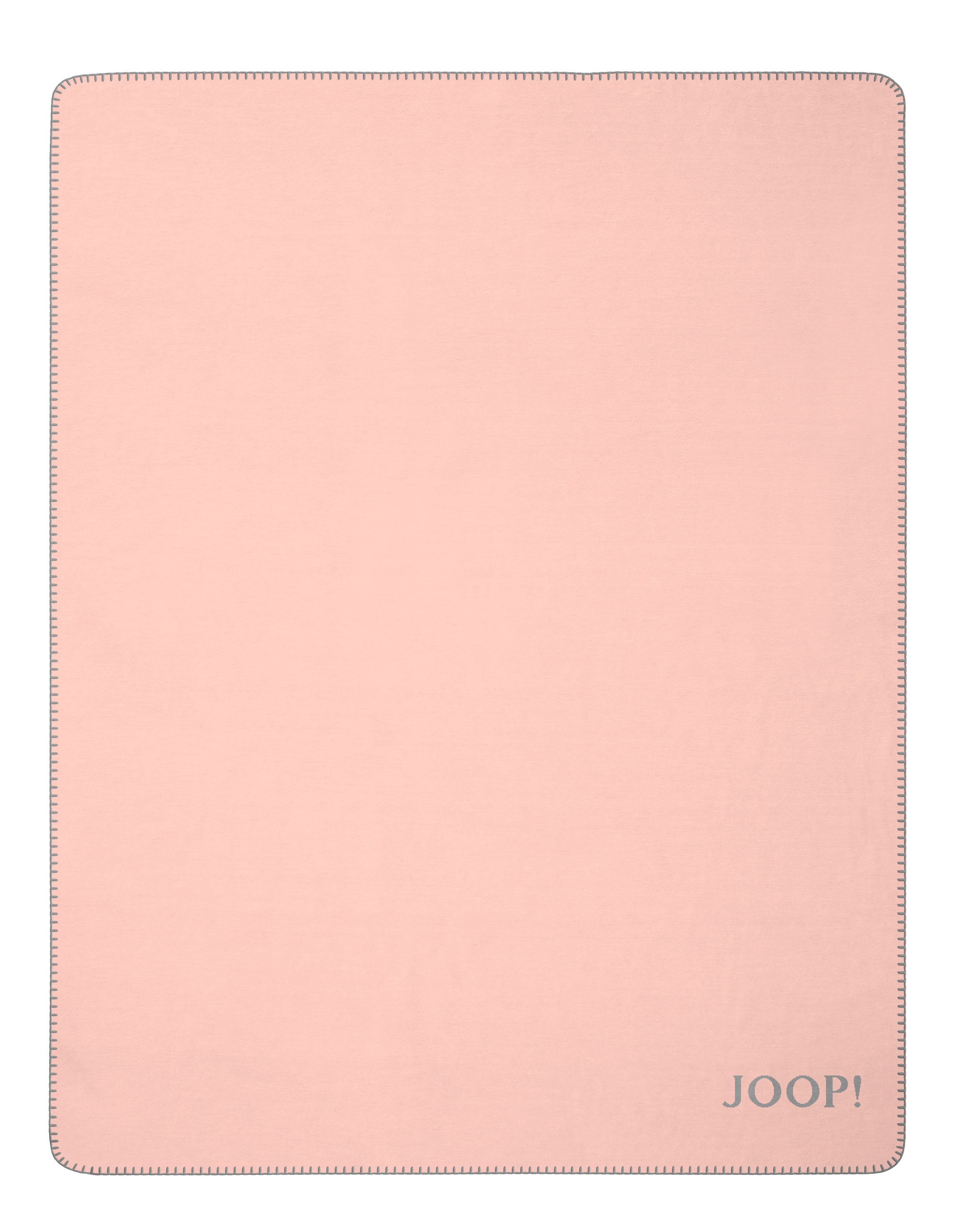 Wohndecke Joop! Uni-Doubleface Farbe rose-stein Freisteller