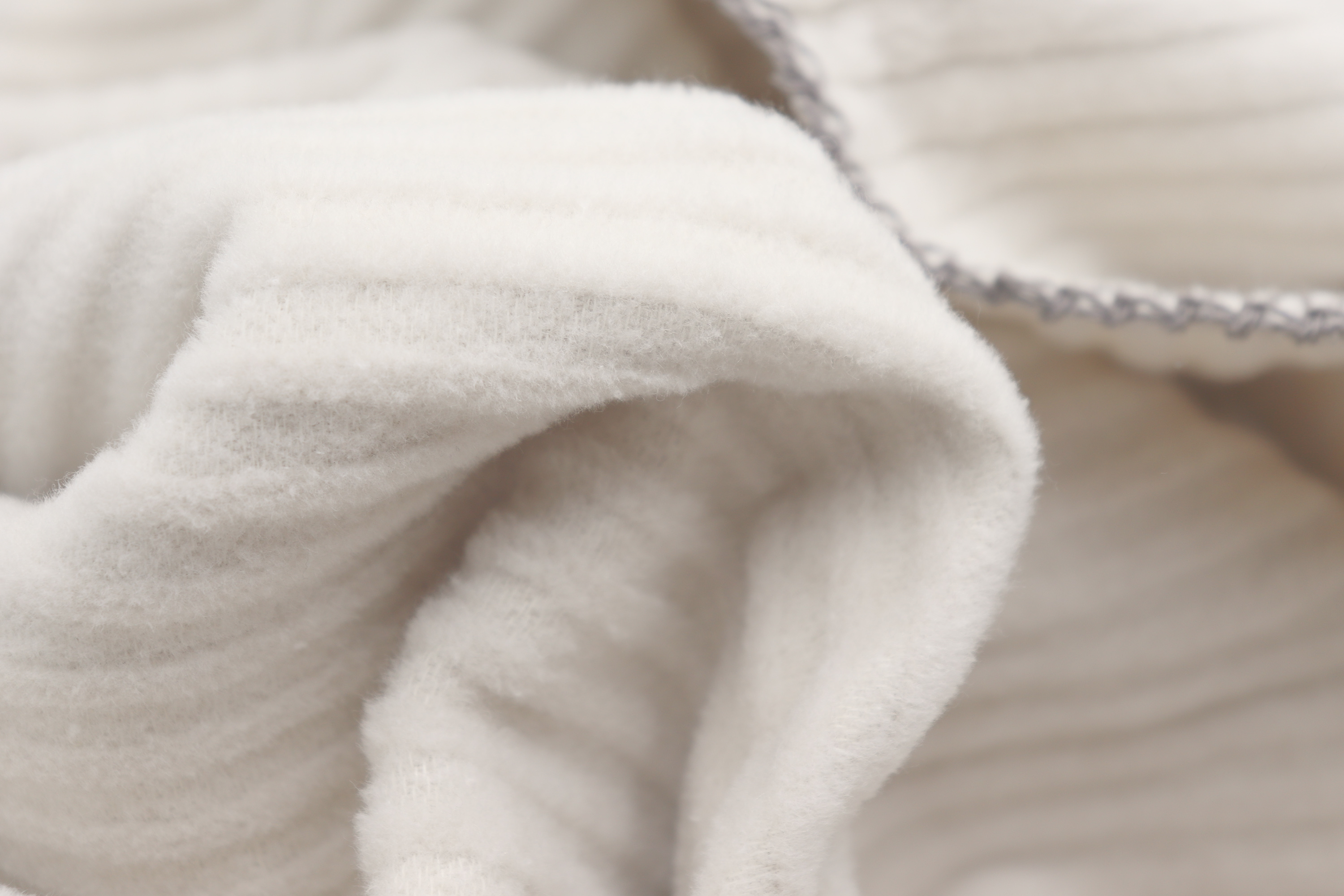 Wohndecke Feel Cord light Nahaufnahme Flor