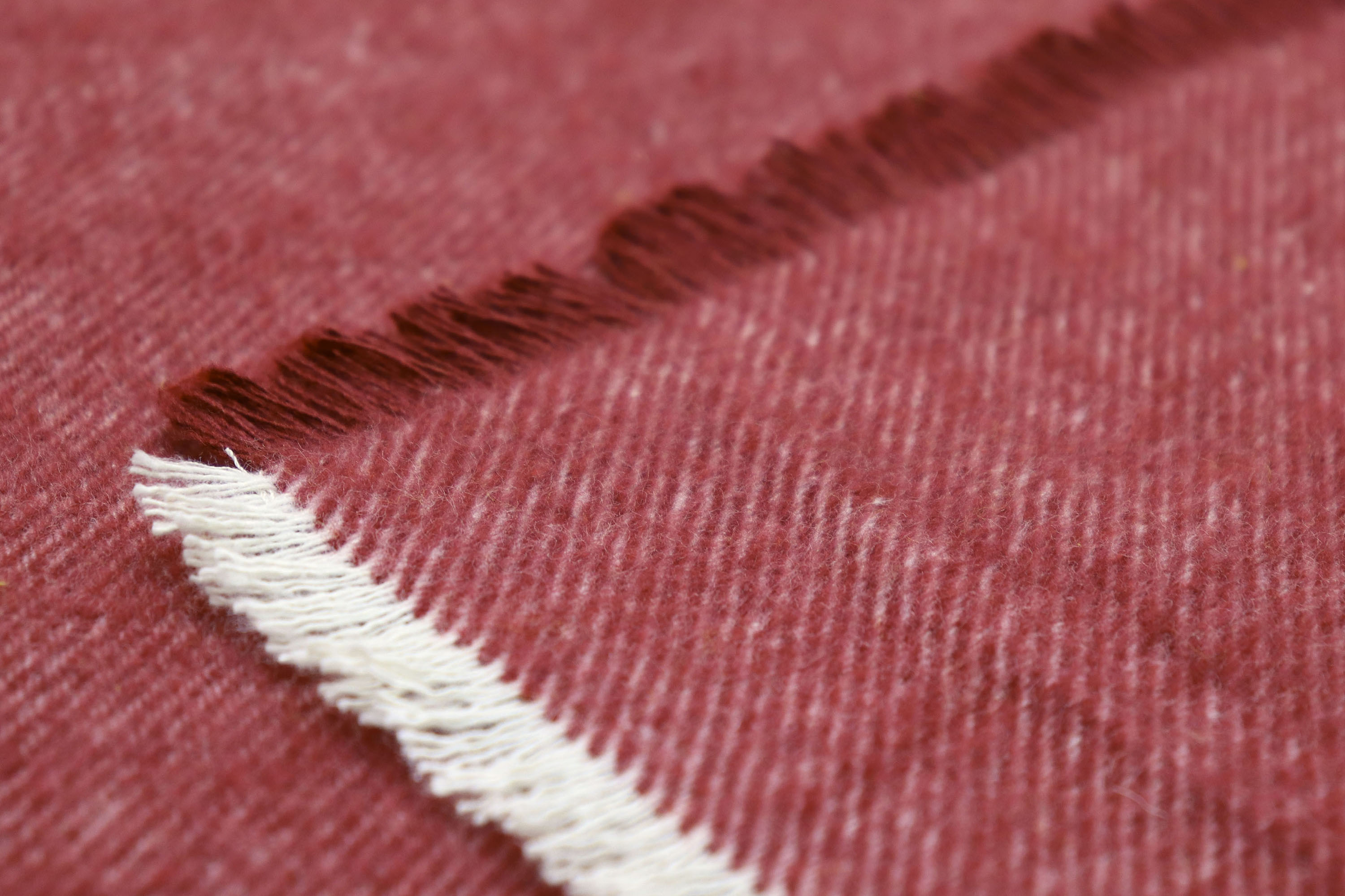 Fransenplaid Great Sunset Nahaufnahme Fransen