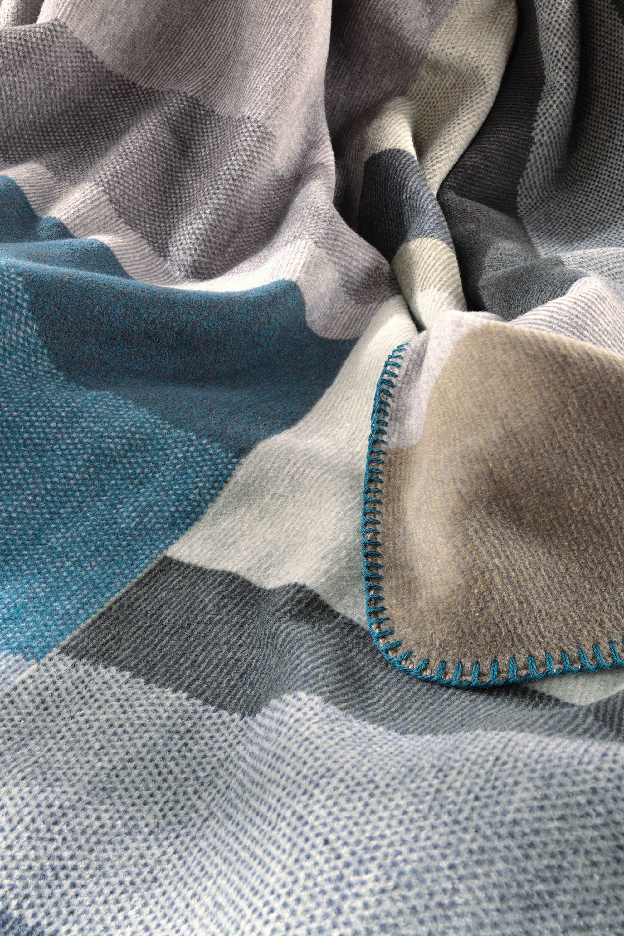 Kuscheldecke Verdant Vibes Nahaufnahme