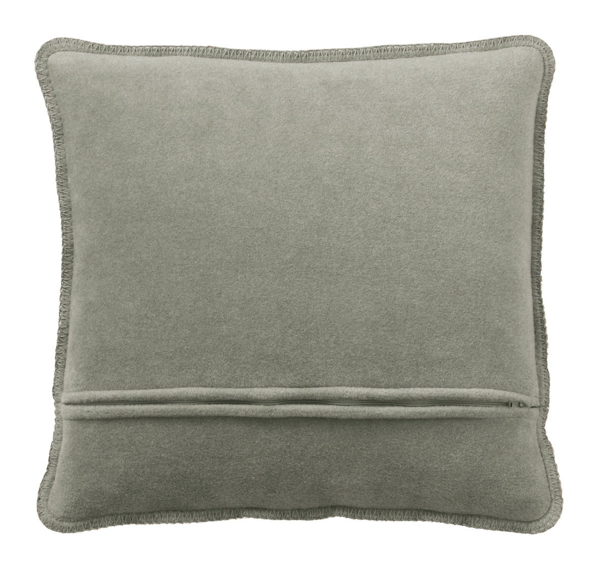 Kissen JOOP! Uni-Doubleface silber-jade mit Füllung Rückseite