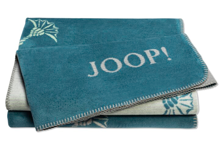 Wohndecke JOOP! FADED Cornflower aqua Päckchenbild