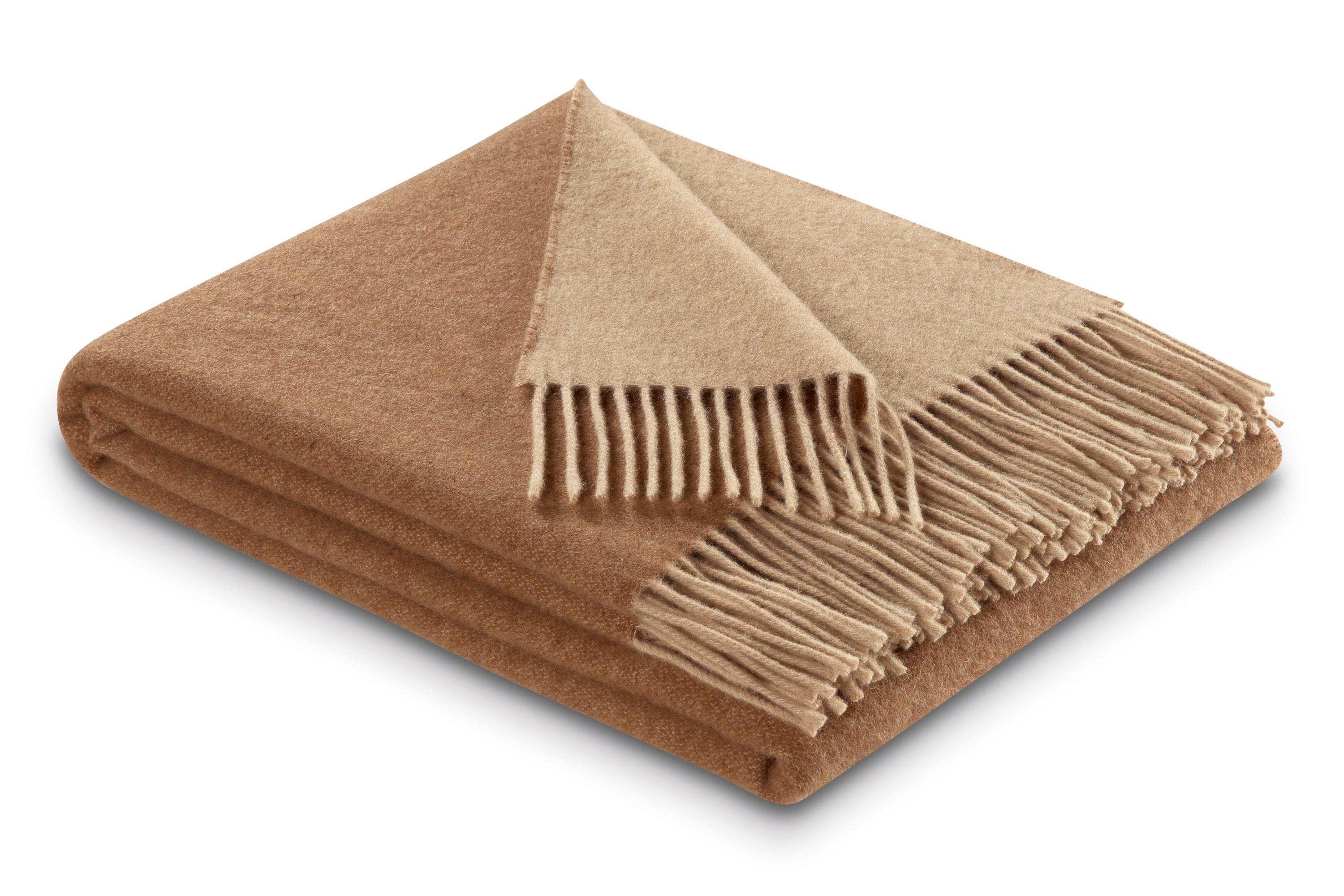 Kaschmirplaid Camel-Beige Päckchenbild